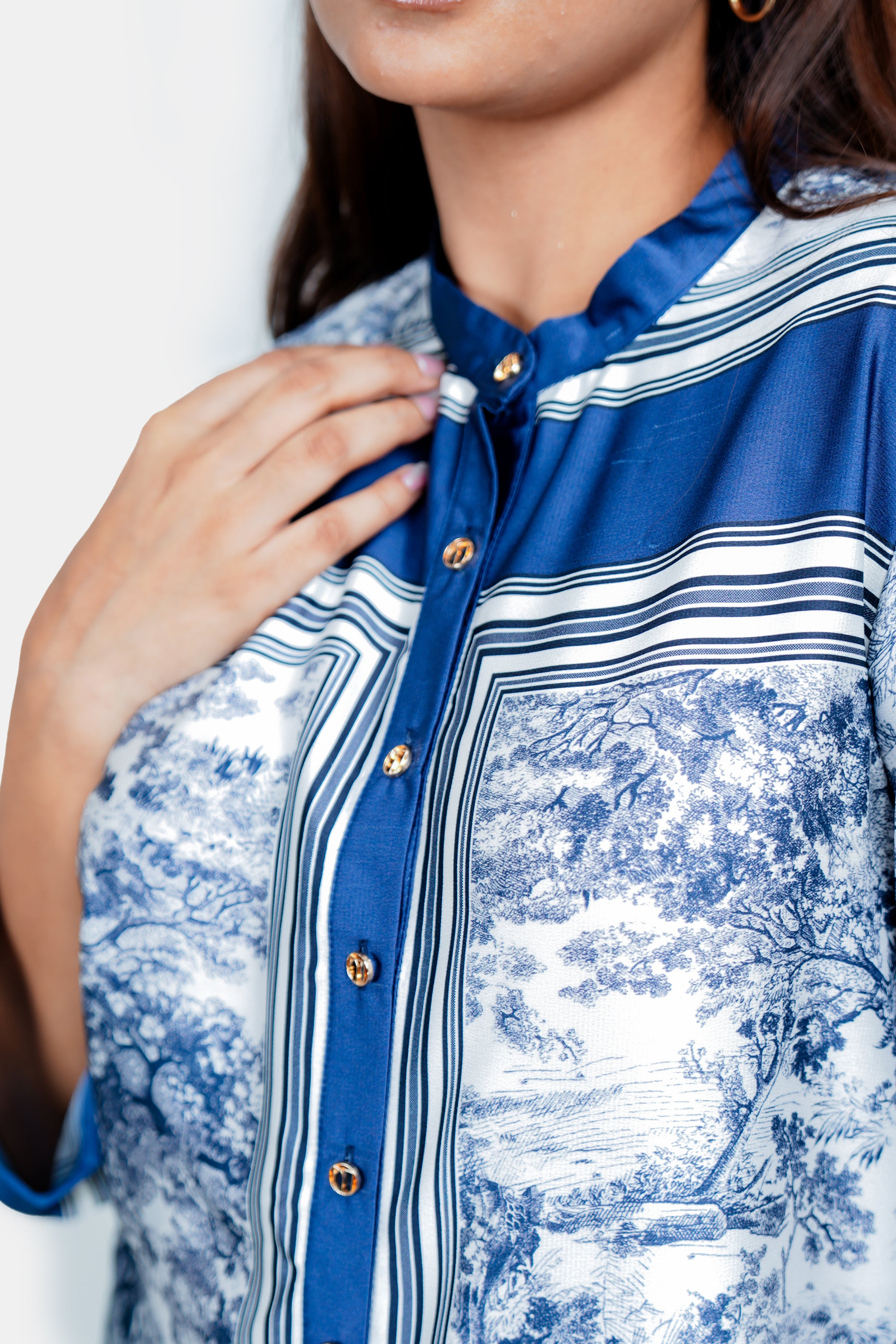 HADA Exclusive Ladies Printed Party Kurta