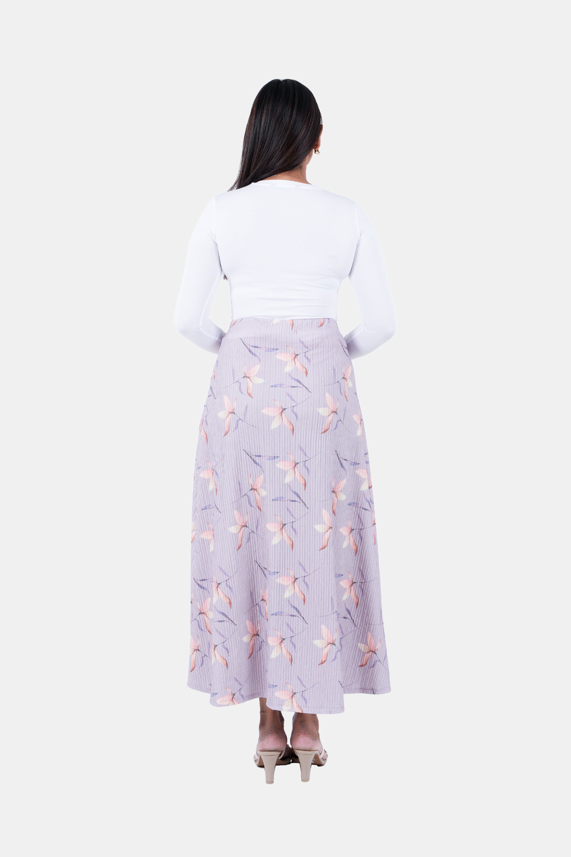 Hada SCENE Women's Luxe Street Printed Skirt