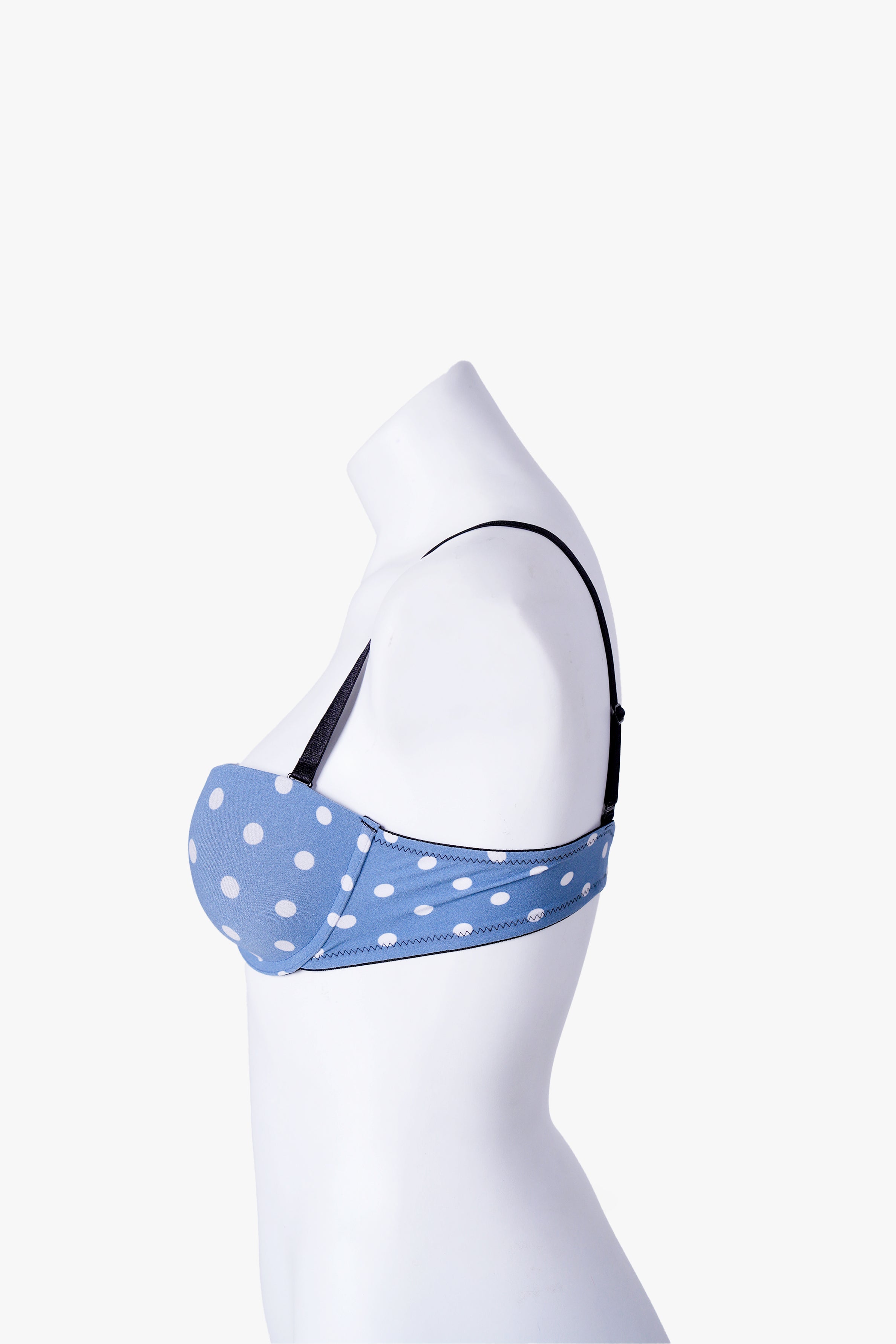 Envogue Blue Multiway Dotted Bra