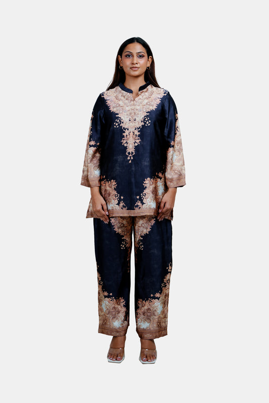 HADA Women's Printed Party Top