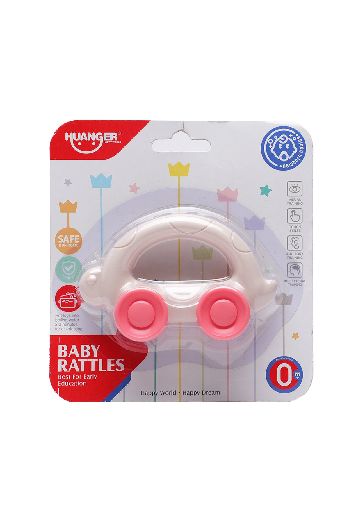 Huanger Baby Rattle Toy