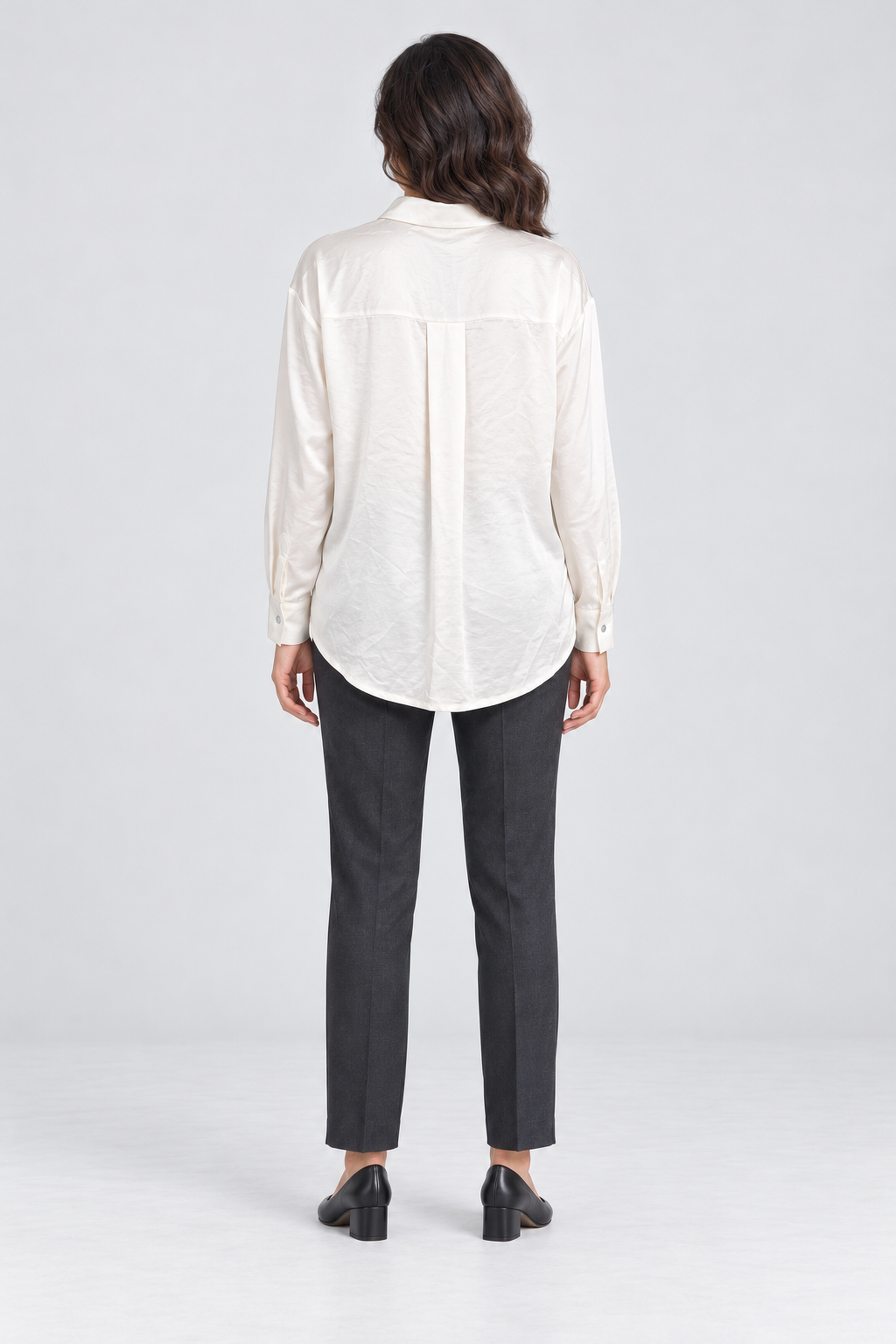 FOREVER 21 Women's Formal Regular Blouse - Cream