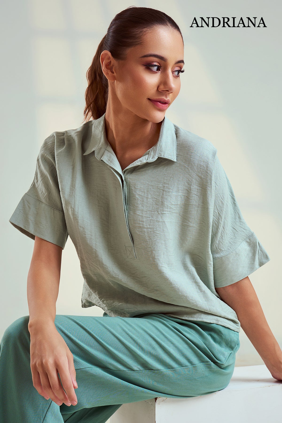 Andriana Women's Office Top