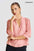 ANDRIANA Women's Printed Formal Blouse