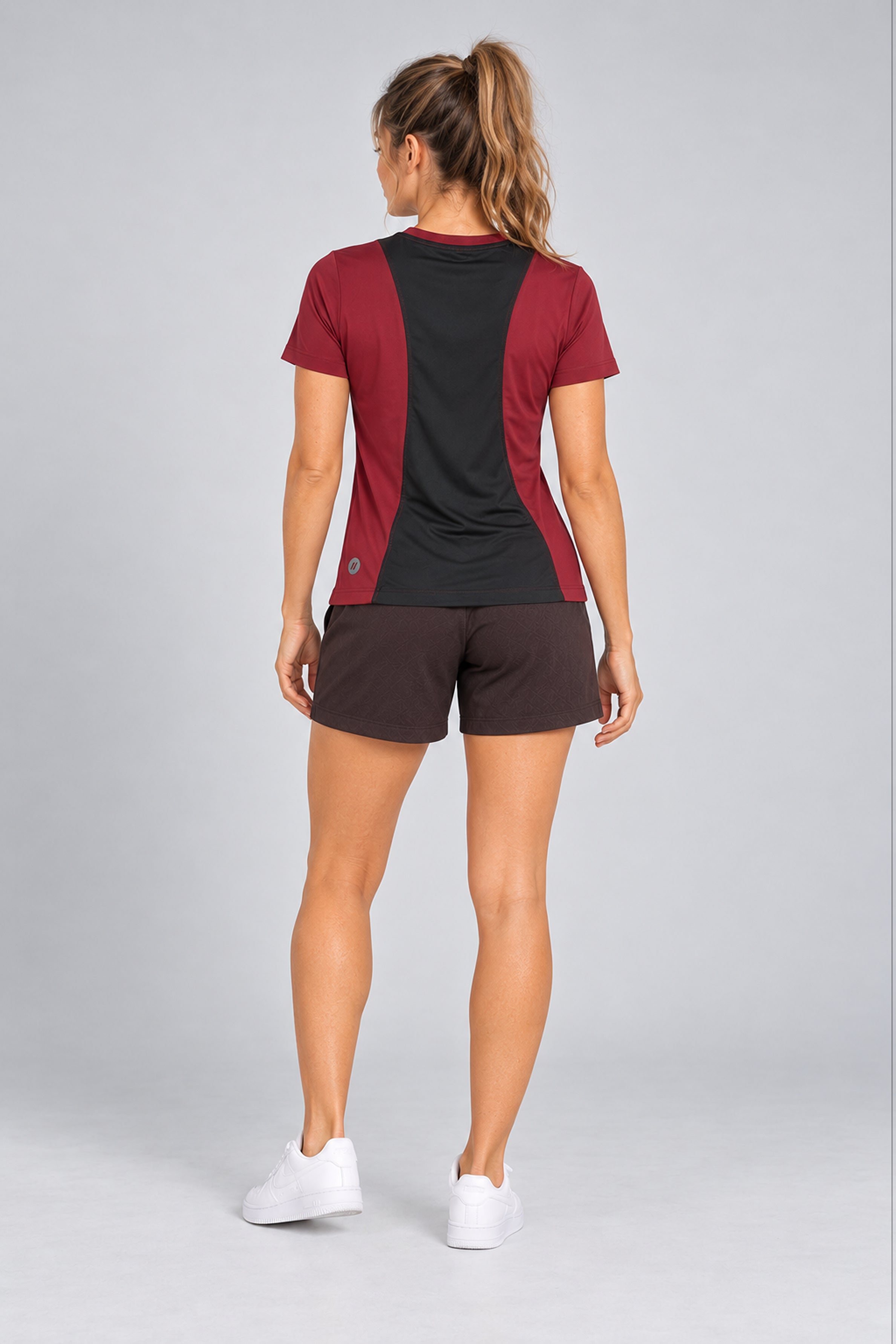 STRIDE Women's Performance Sports Tee - Maroon