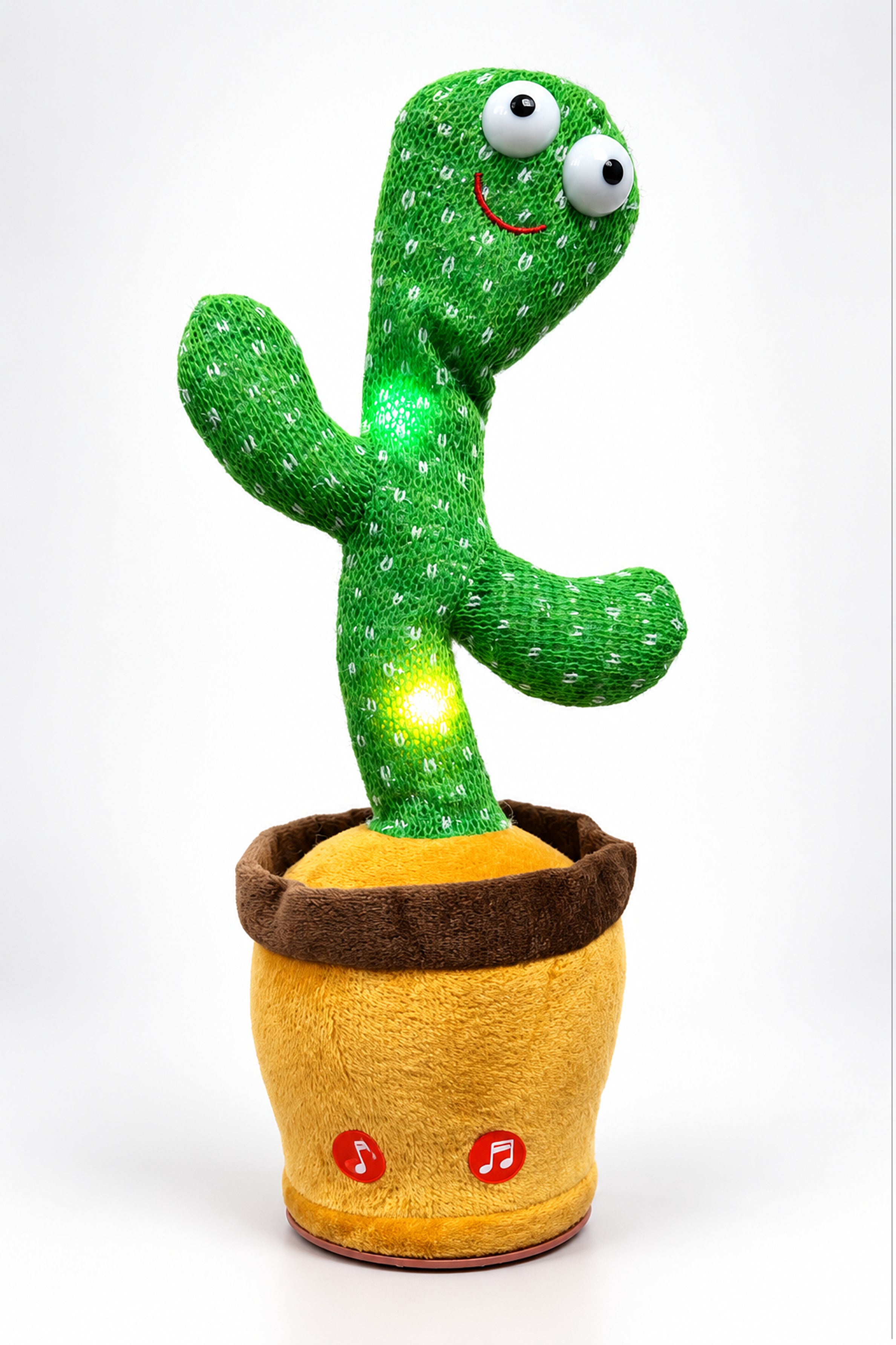 Rechargeable Dancing Cactus Musical Toy – Green