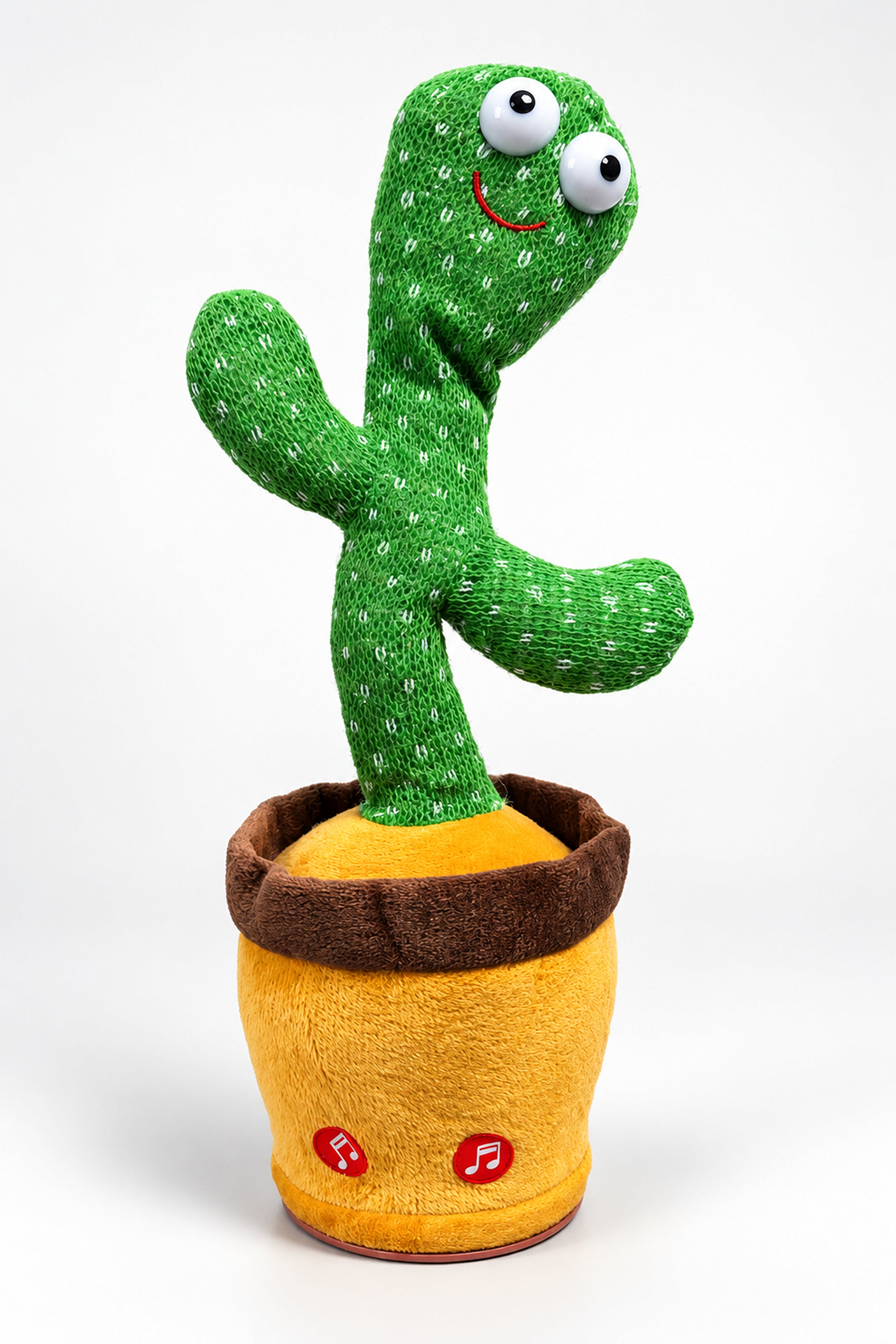 Rechargeable Dancing Cactus Musical Toy – Green