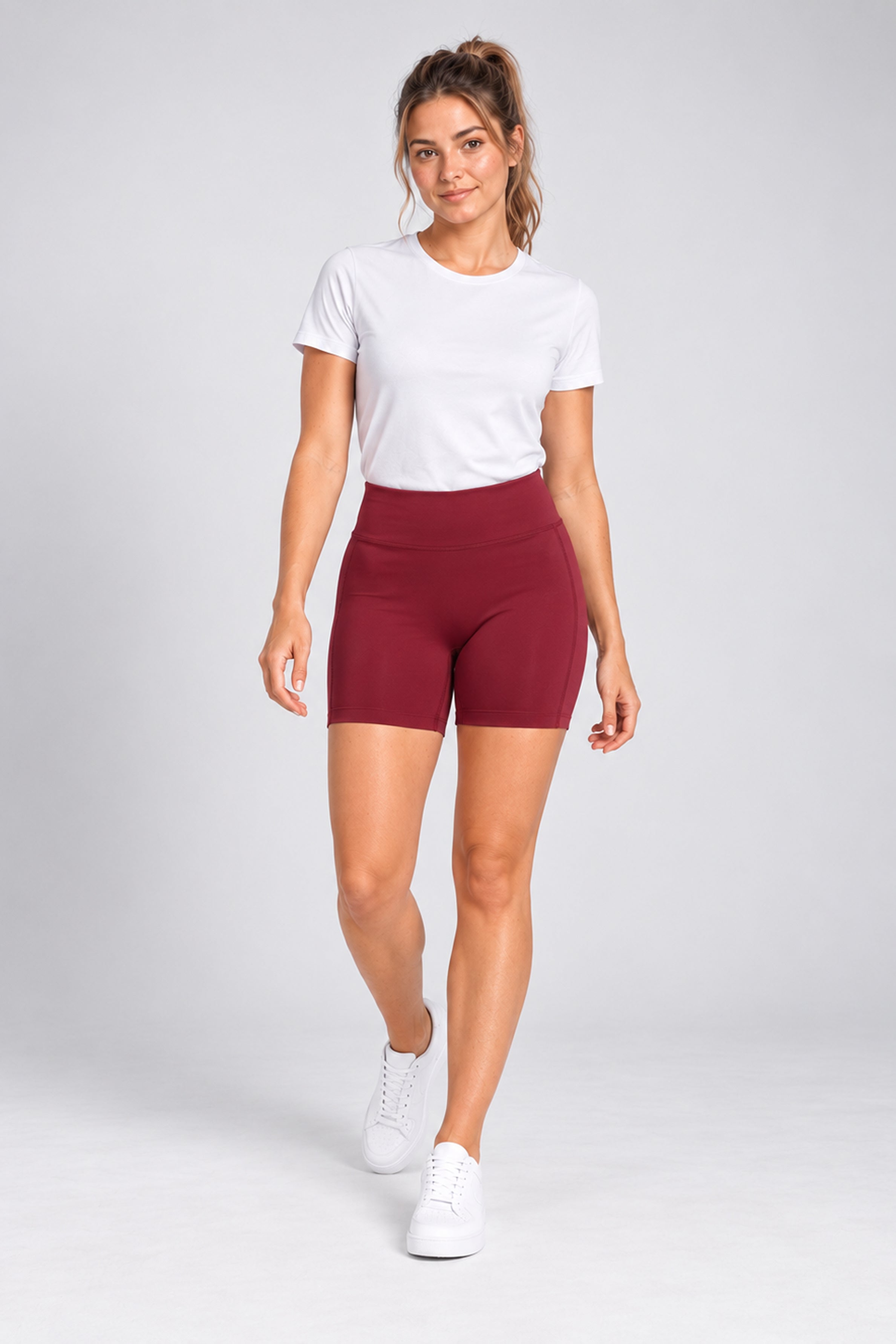 STRIDE Women’s Performance Sports Short - Maroon