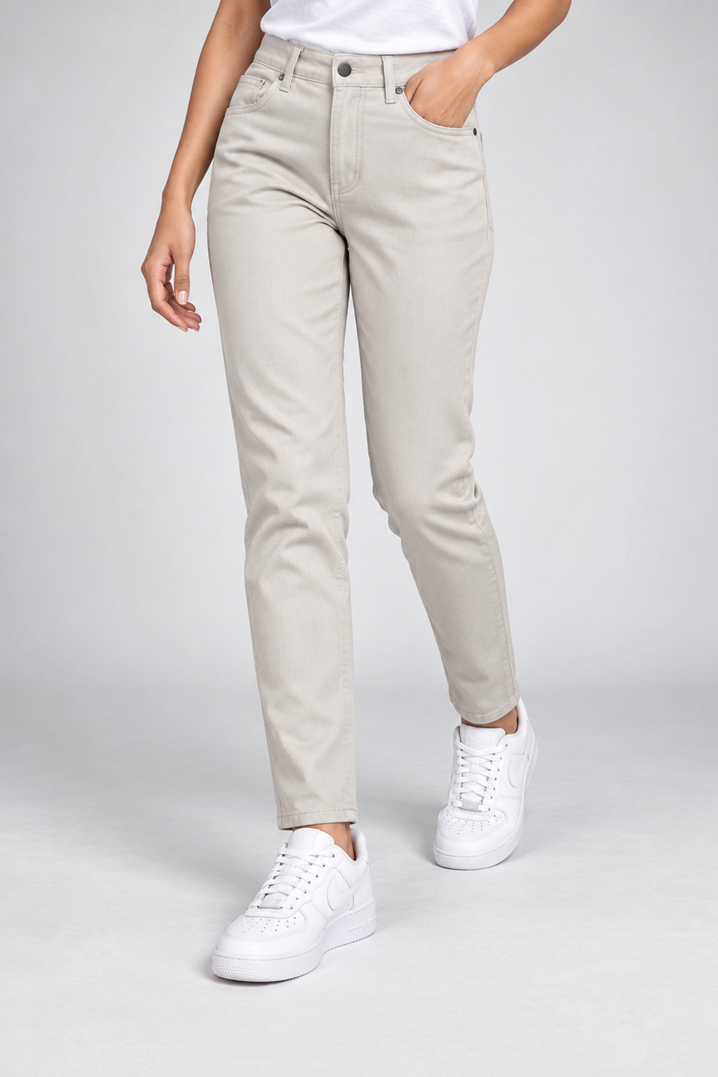 MODANO Women’s Casual Jegging - Silver