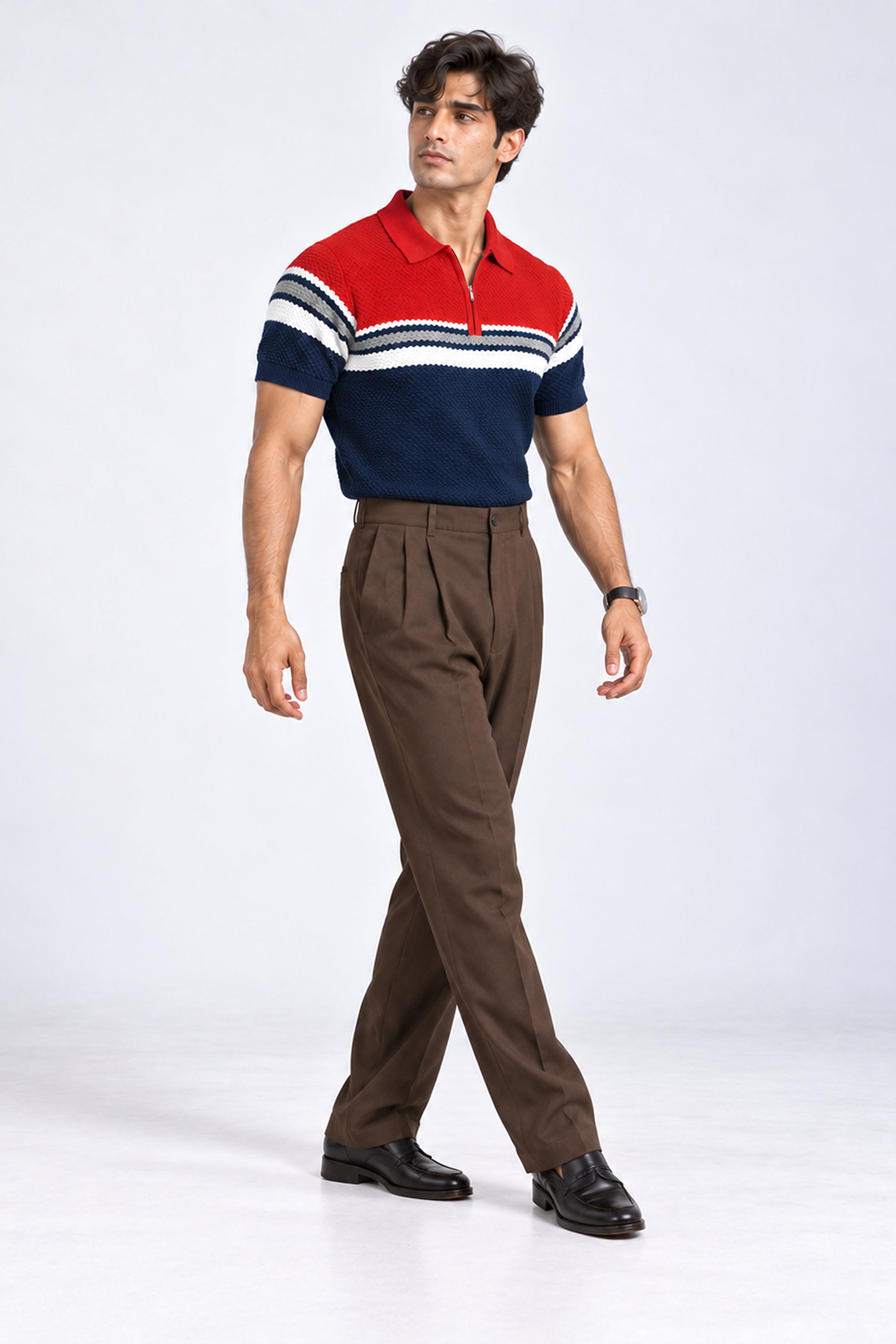 King Street Men’s POLO Tees - Red