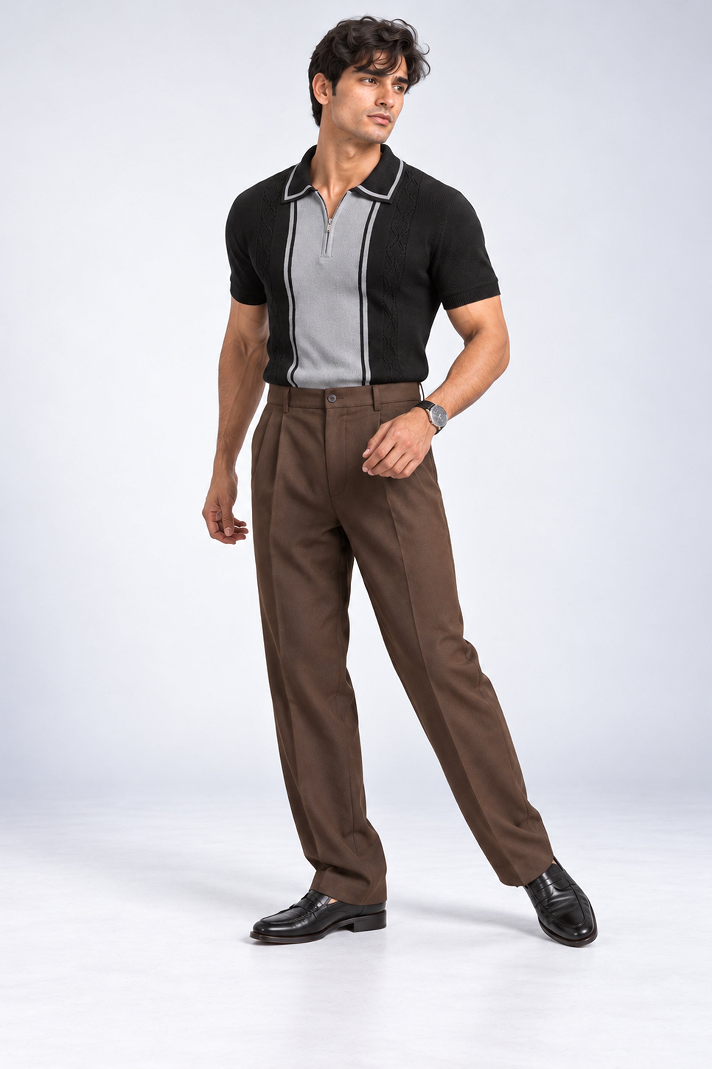 King Street Men’s POLO Tees -Black