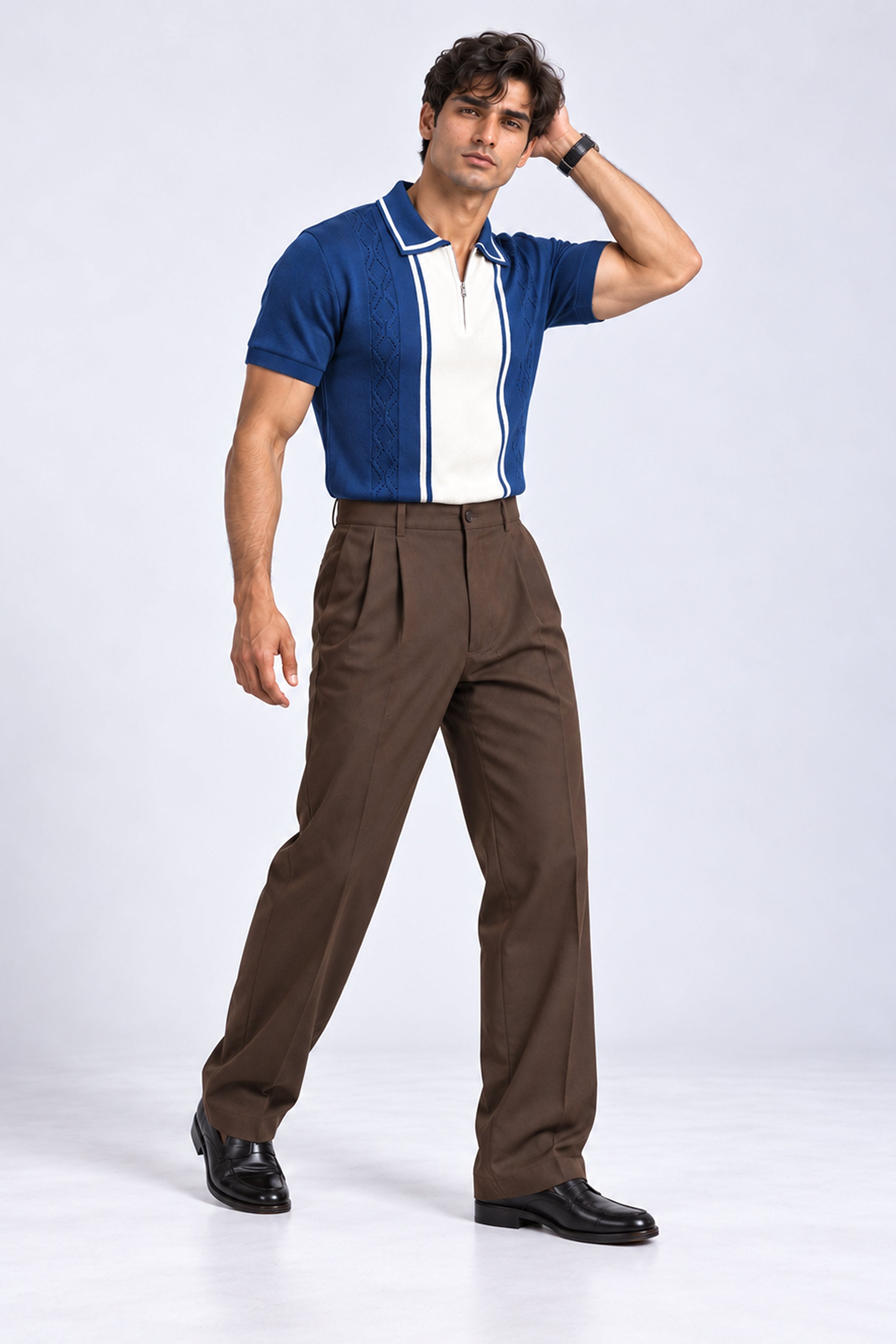 King Street Men’s POLO Tees - Blue