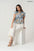 ANDRIANA Women's Printed Formal Blouse