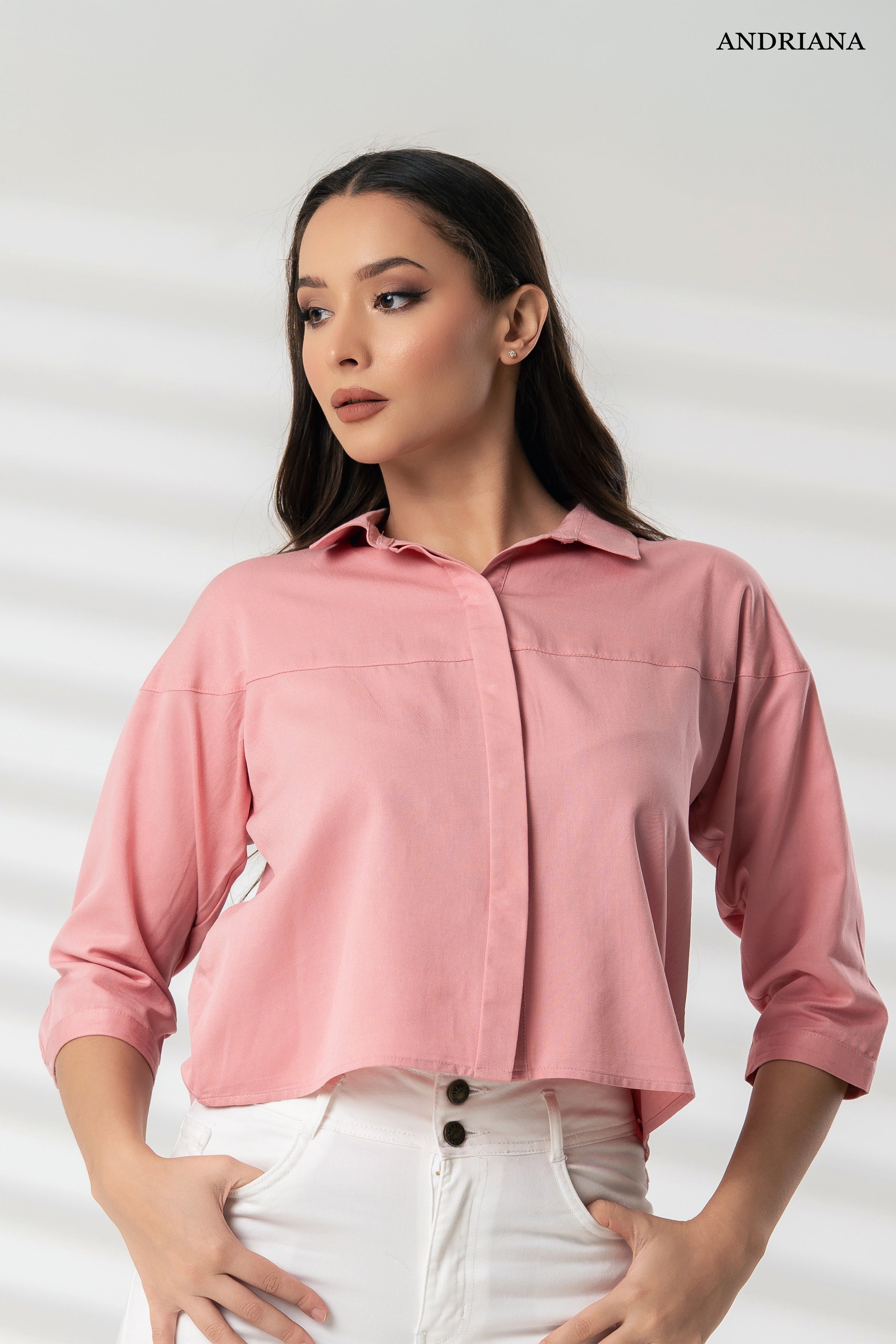 ANDRIANA Women's Formal Blouse