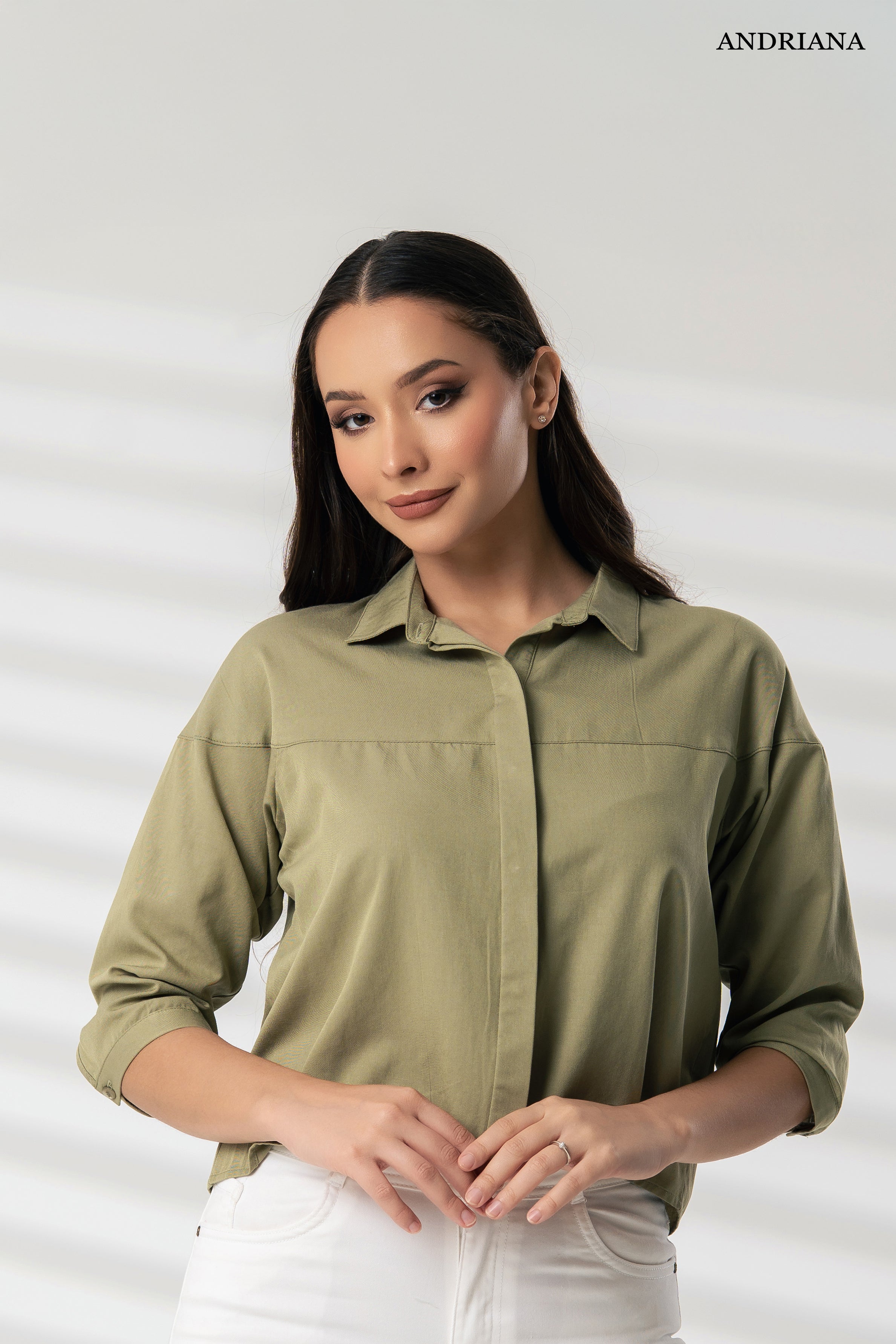 ANDRIANA Women's Formal Blouse