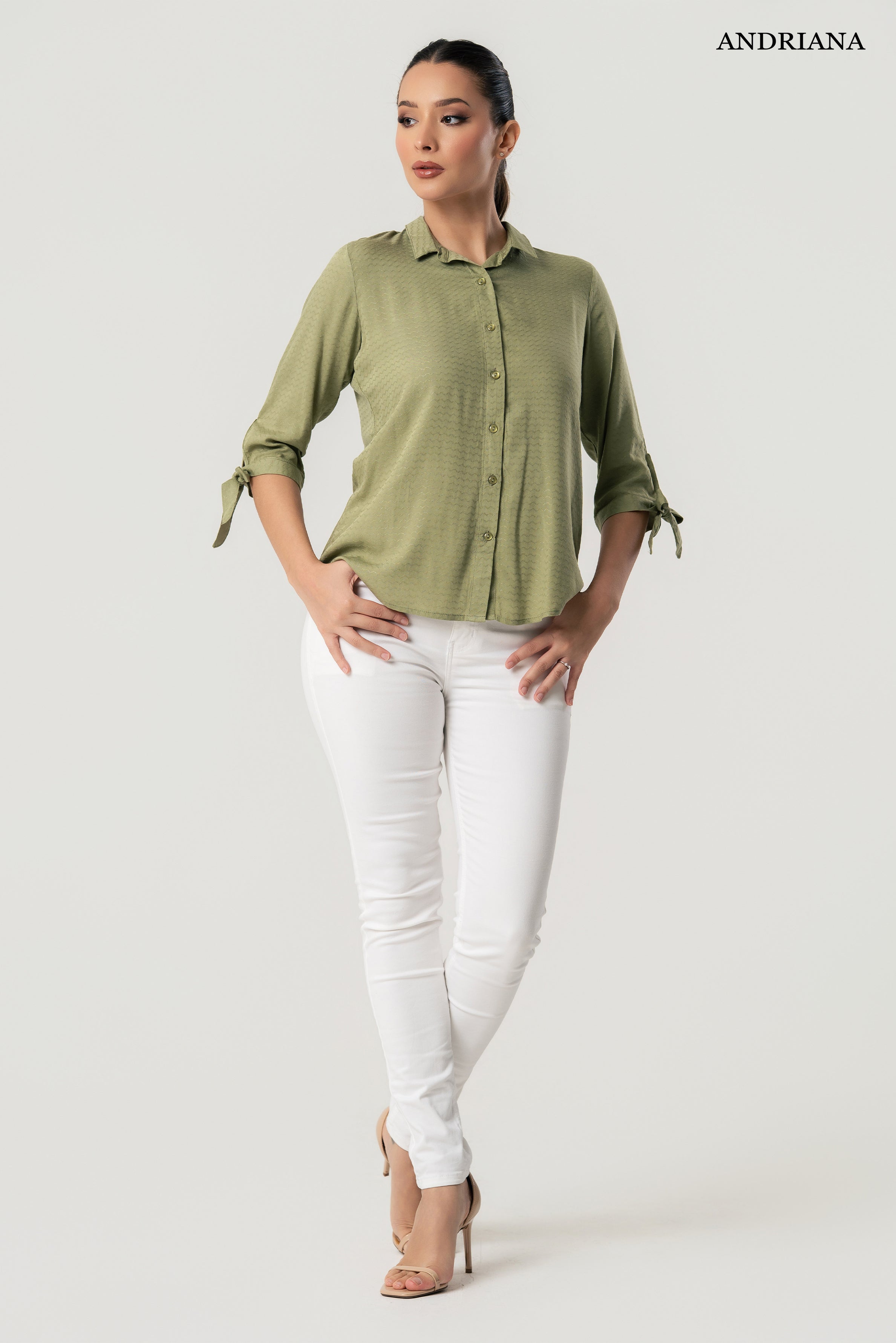 ANDRIANA Women's Formal Blouse