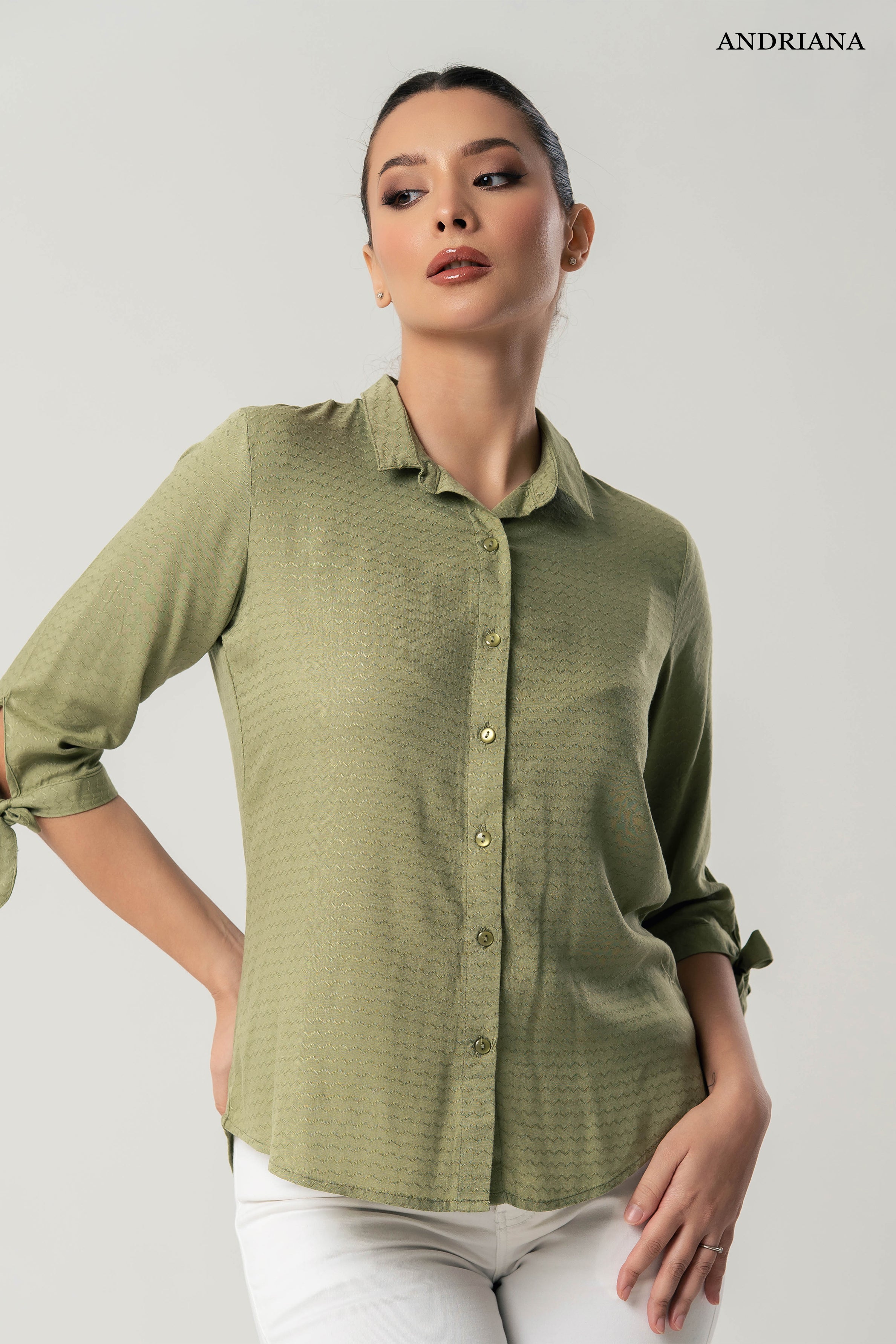 ANDRIANA Women's Formal Blouse