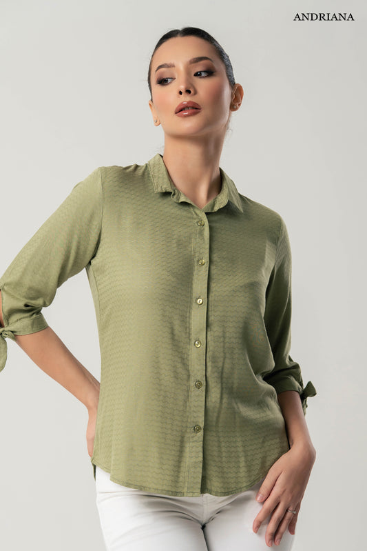 ANDRIANA Women's Formal Blouse