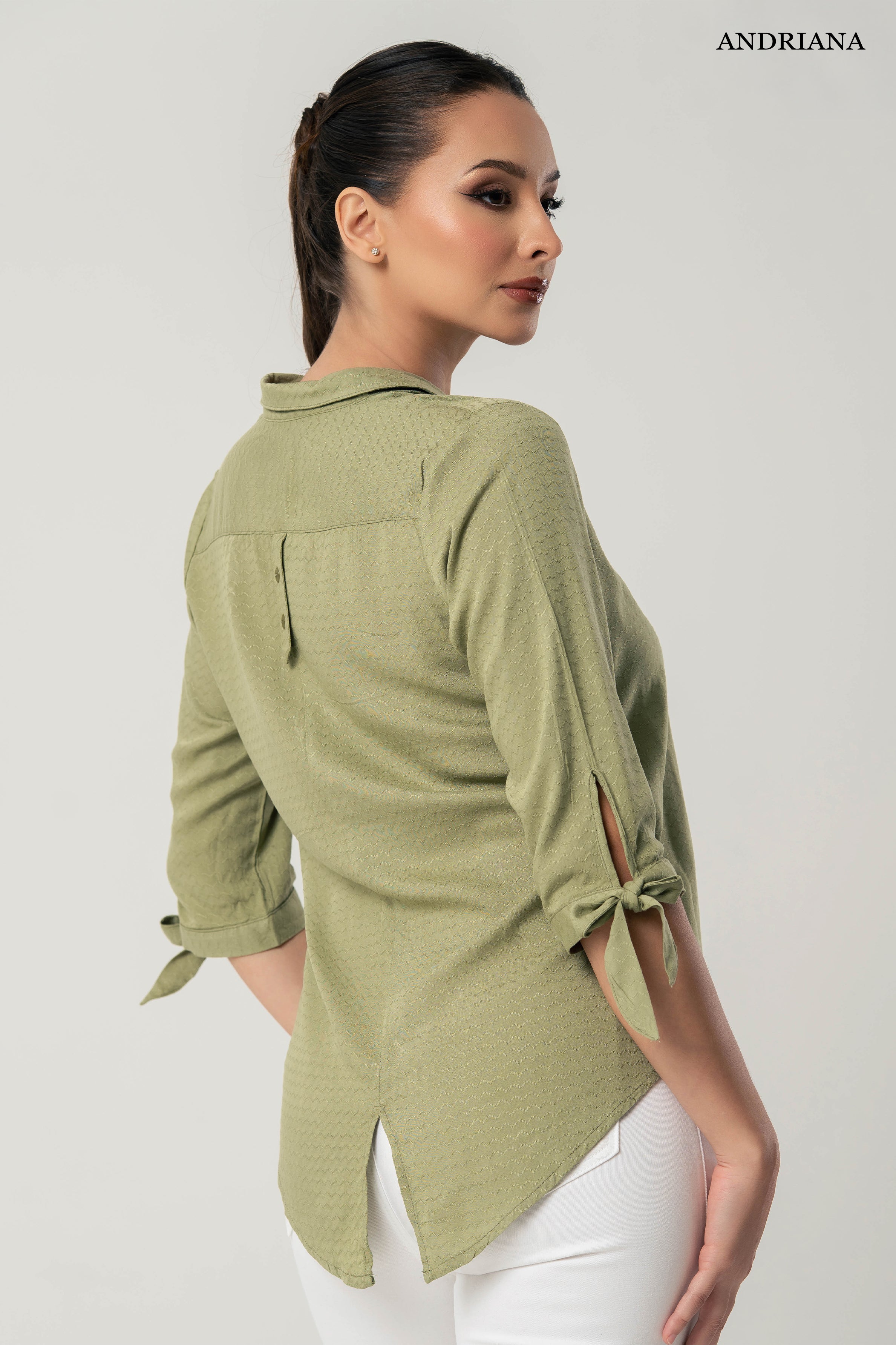 ANDRIANA Women's Formal Blouse