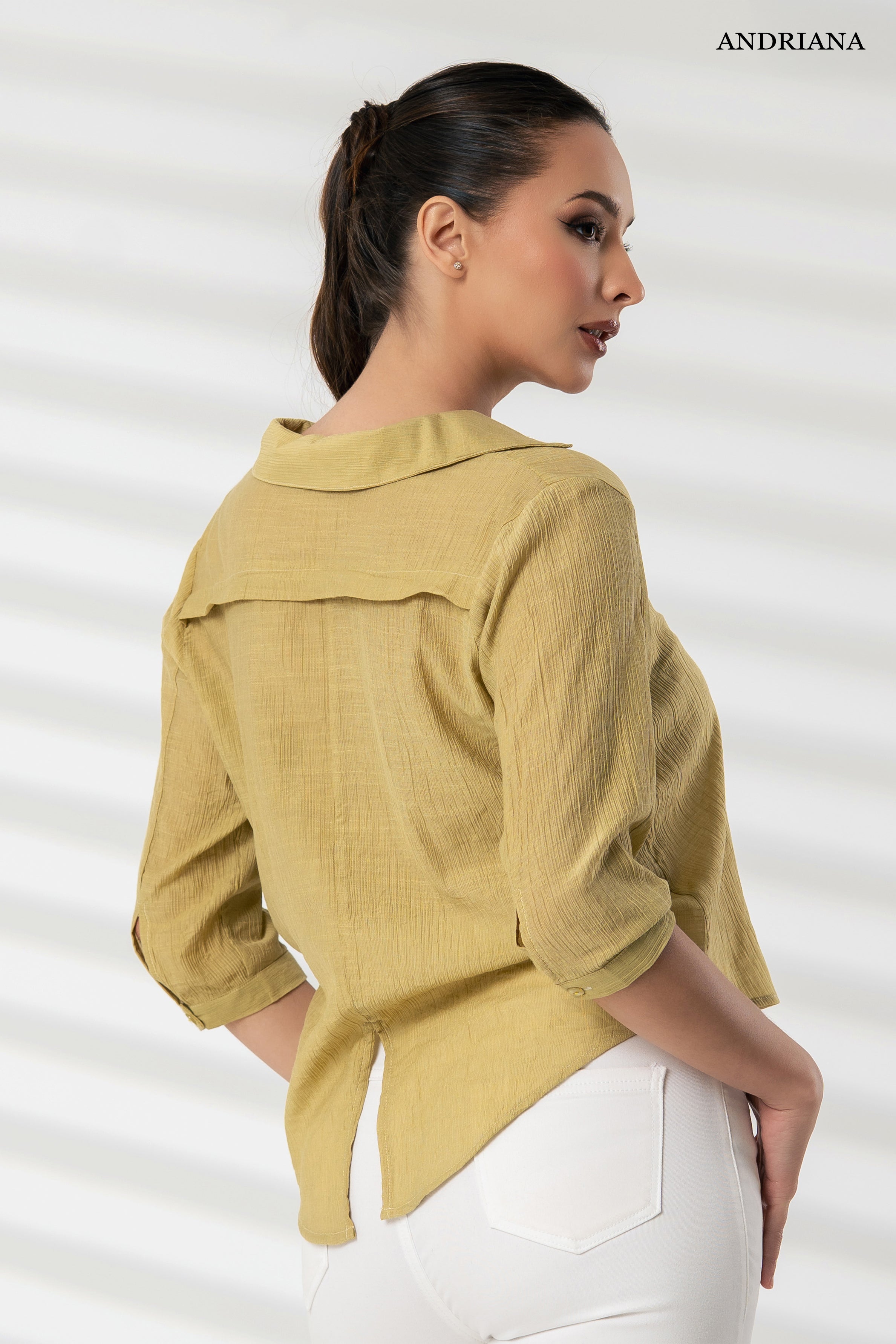 ANDRIANA Women's Formal Blouse