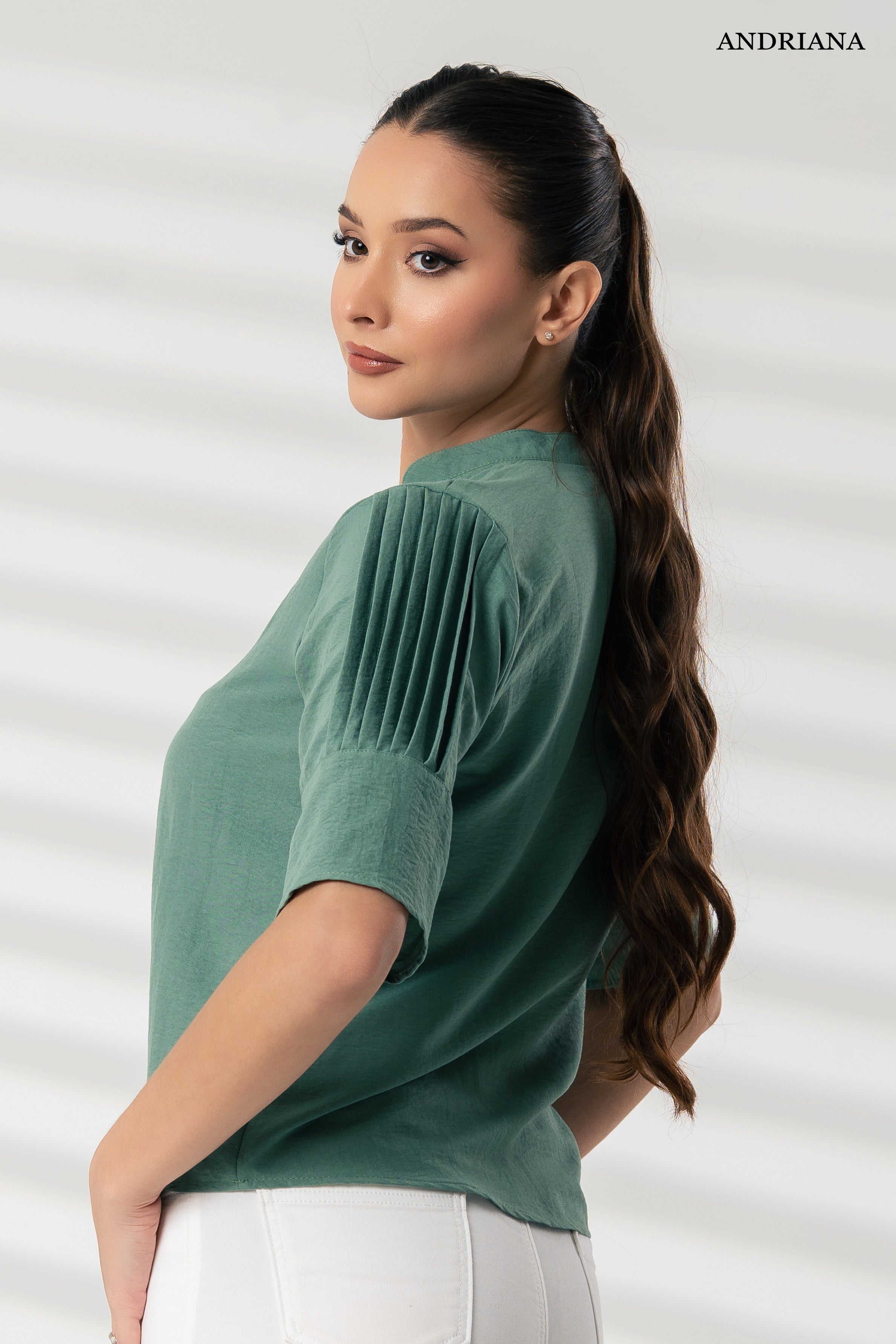 ANDRIANA Women's Formal Blouse