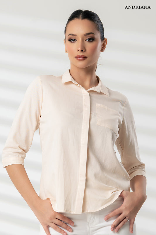 ANDRIANA Women's Formal Blouse