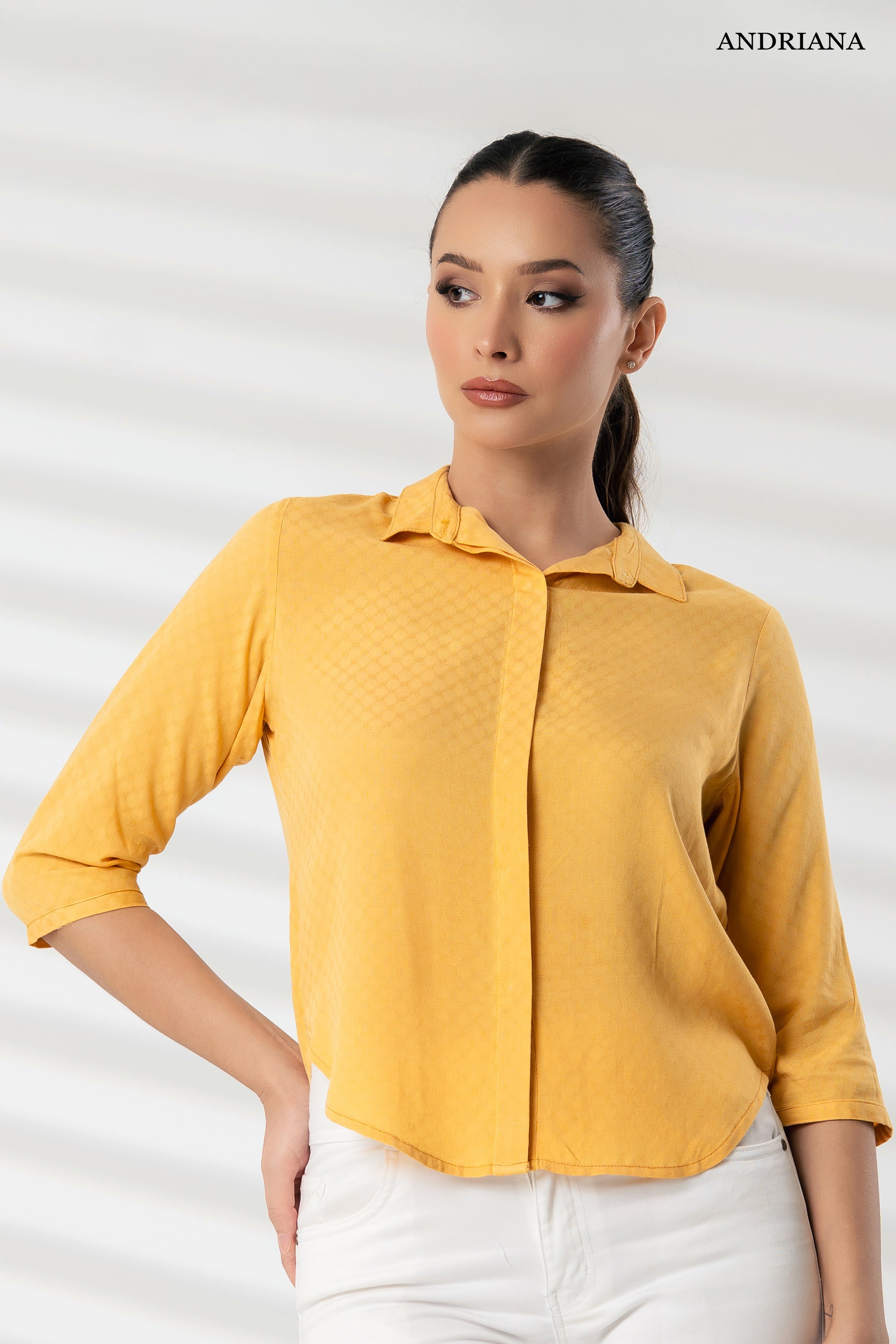 ANDRIANA Women's Formal Blouse
