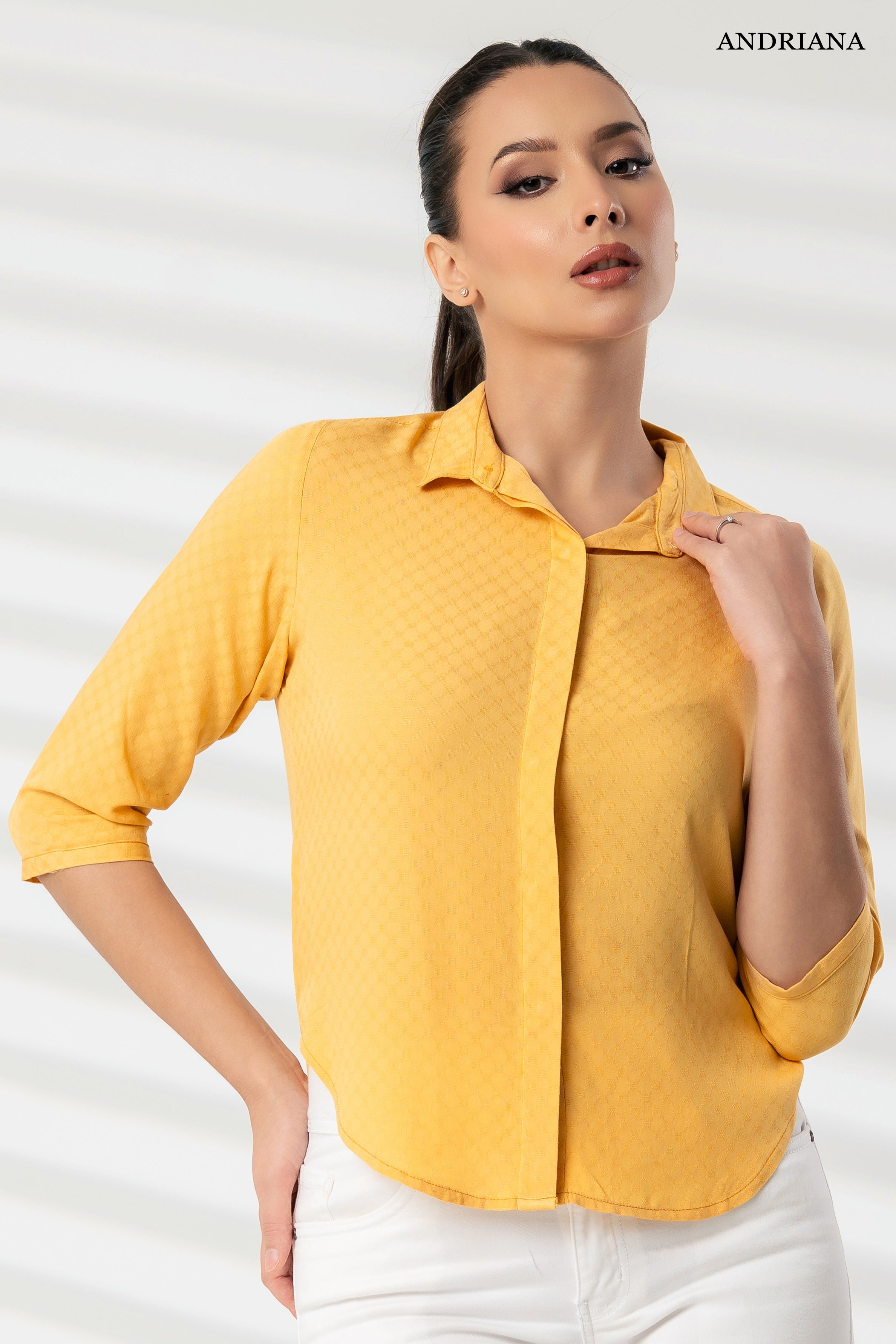 ANDRIANA Women's Formal Blouse