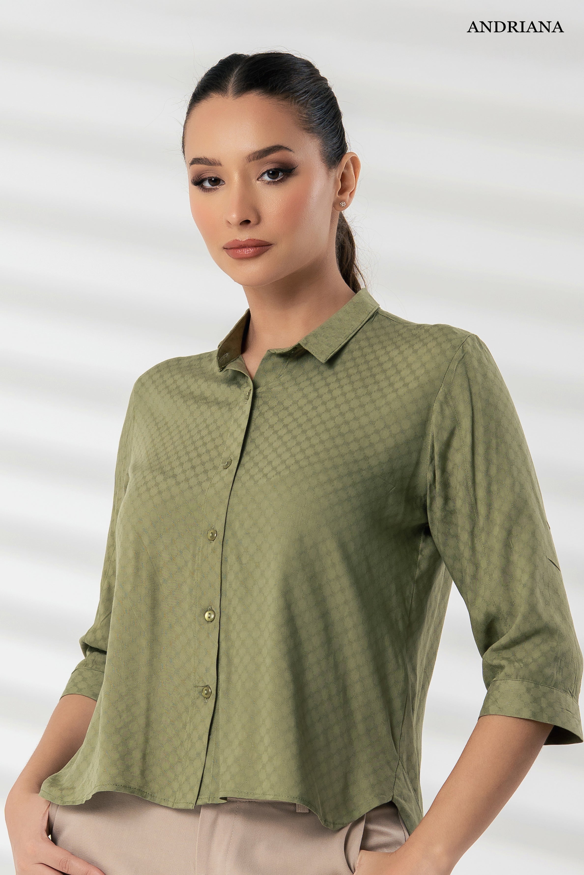 Andriana Ladies Office Blouse