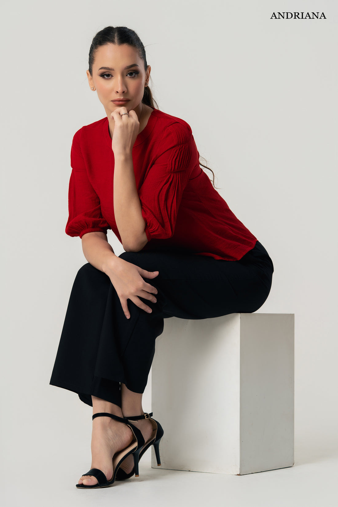 Andriana Ladies Office Top