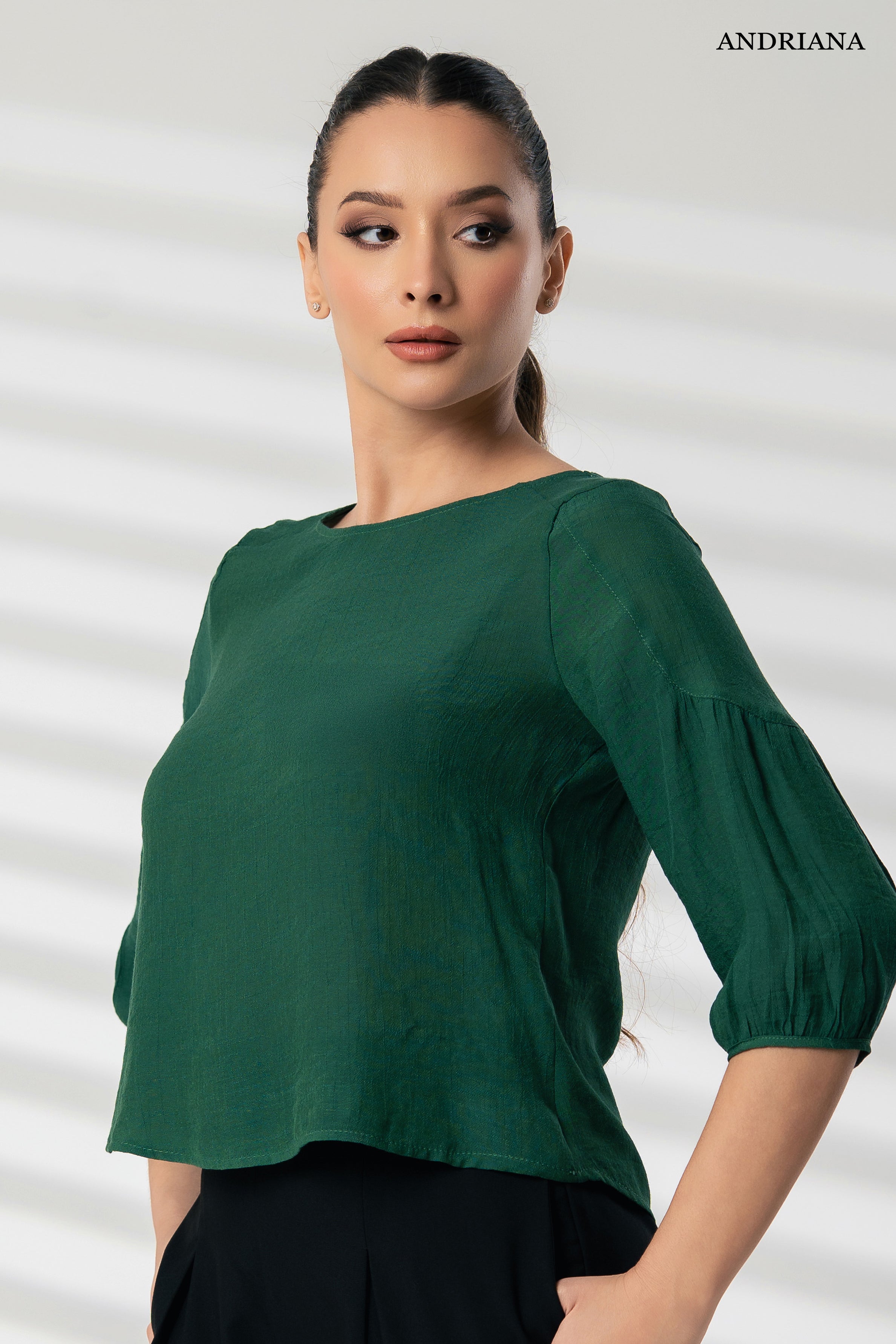 ANDRIANA Women's Formal Blouse