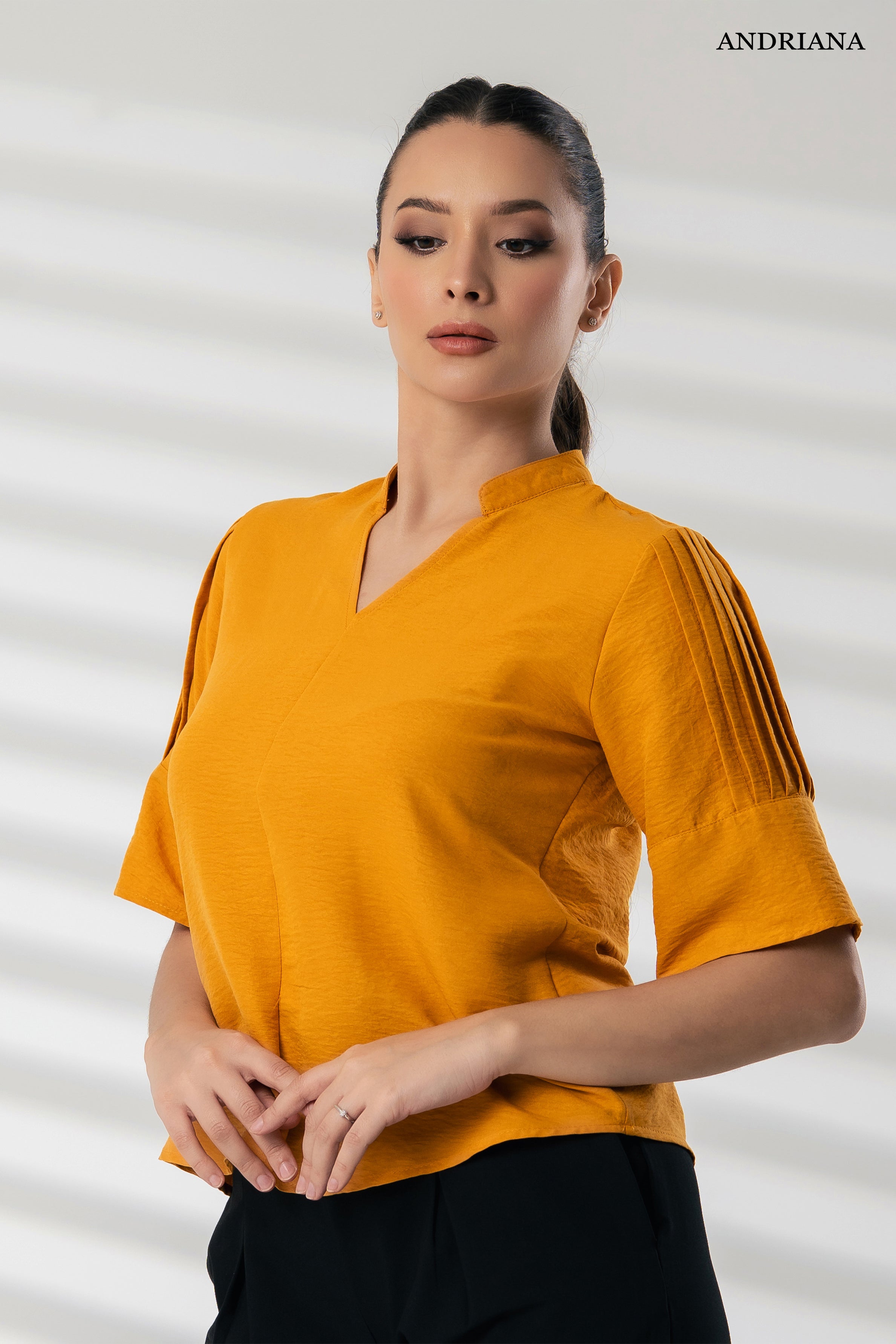 ANDRIANA Women's Formal Blouse