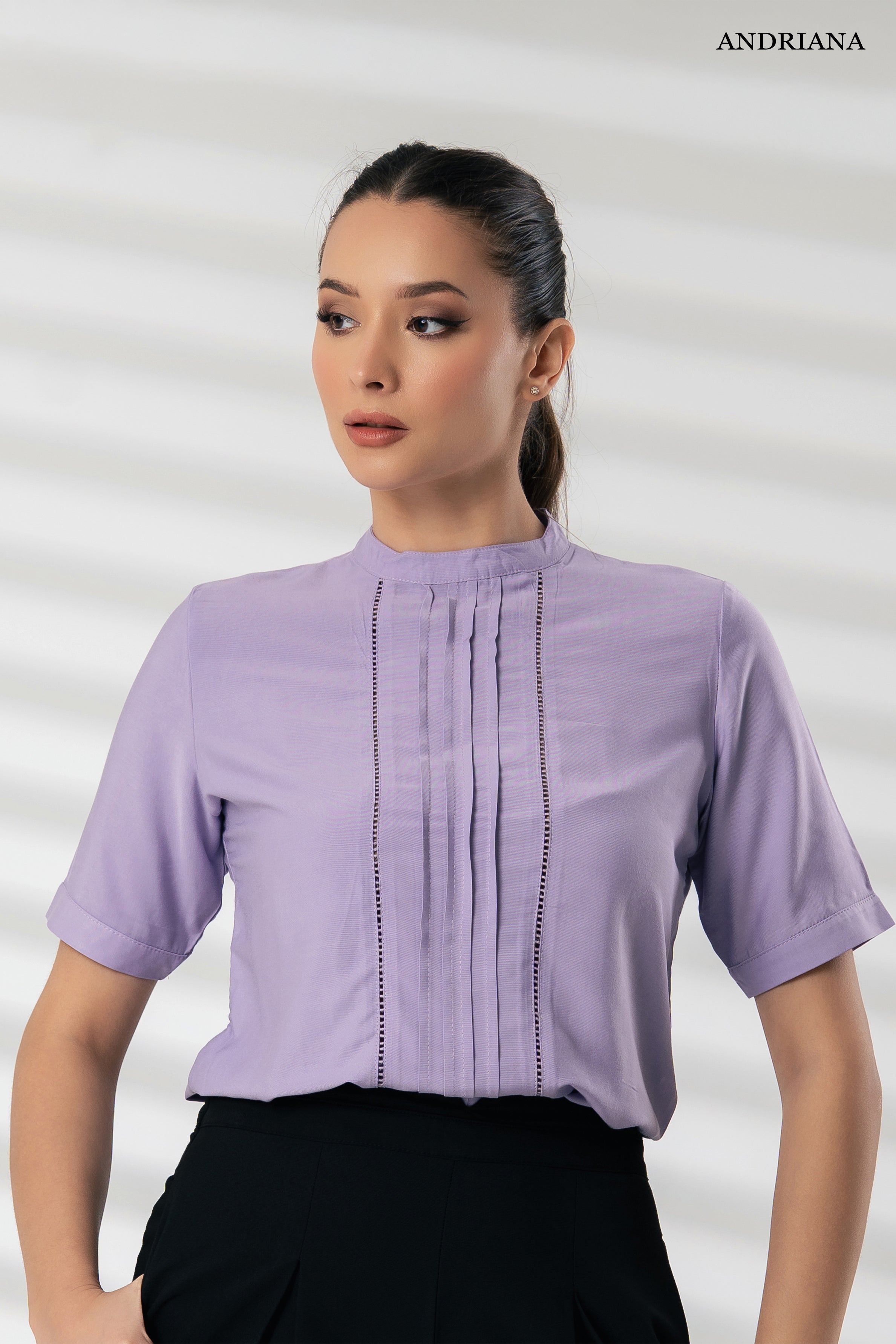 ANDRIANA Women's Formal Blouse