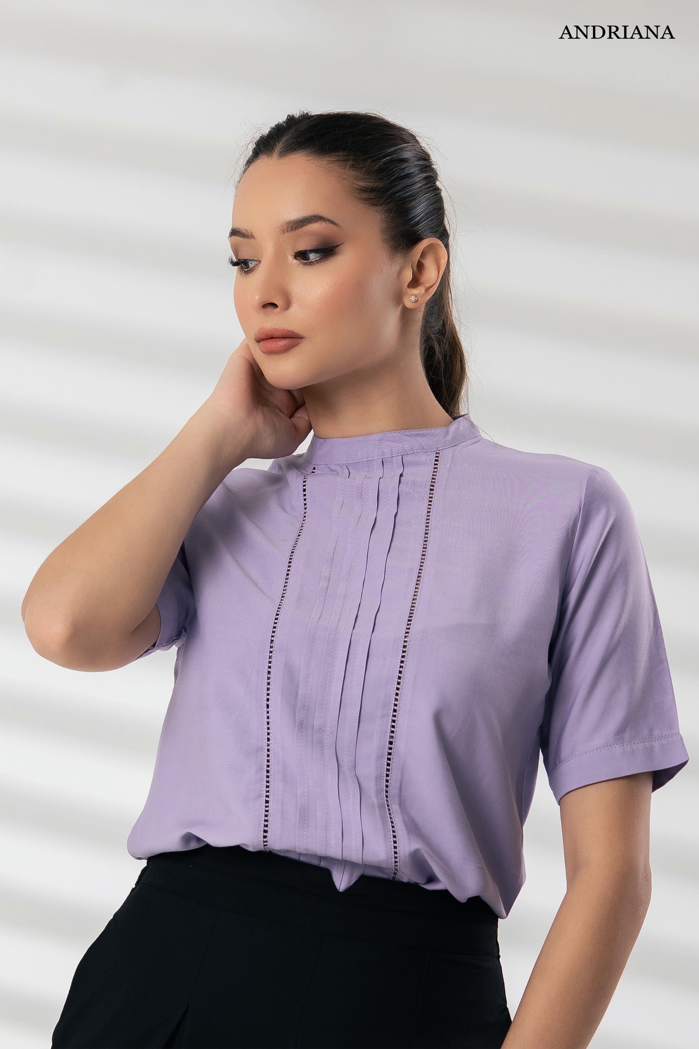 ANDRIANA Women's Formal Blouse