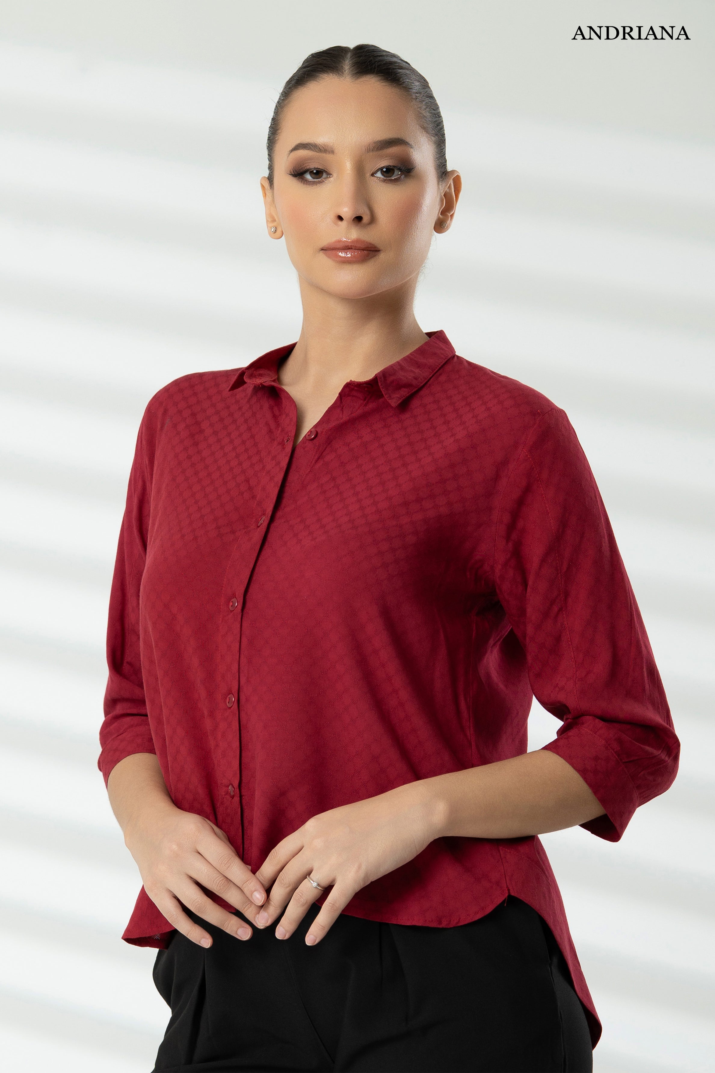 ANDRIANA Women's Formal Blouse