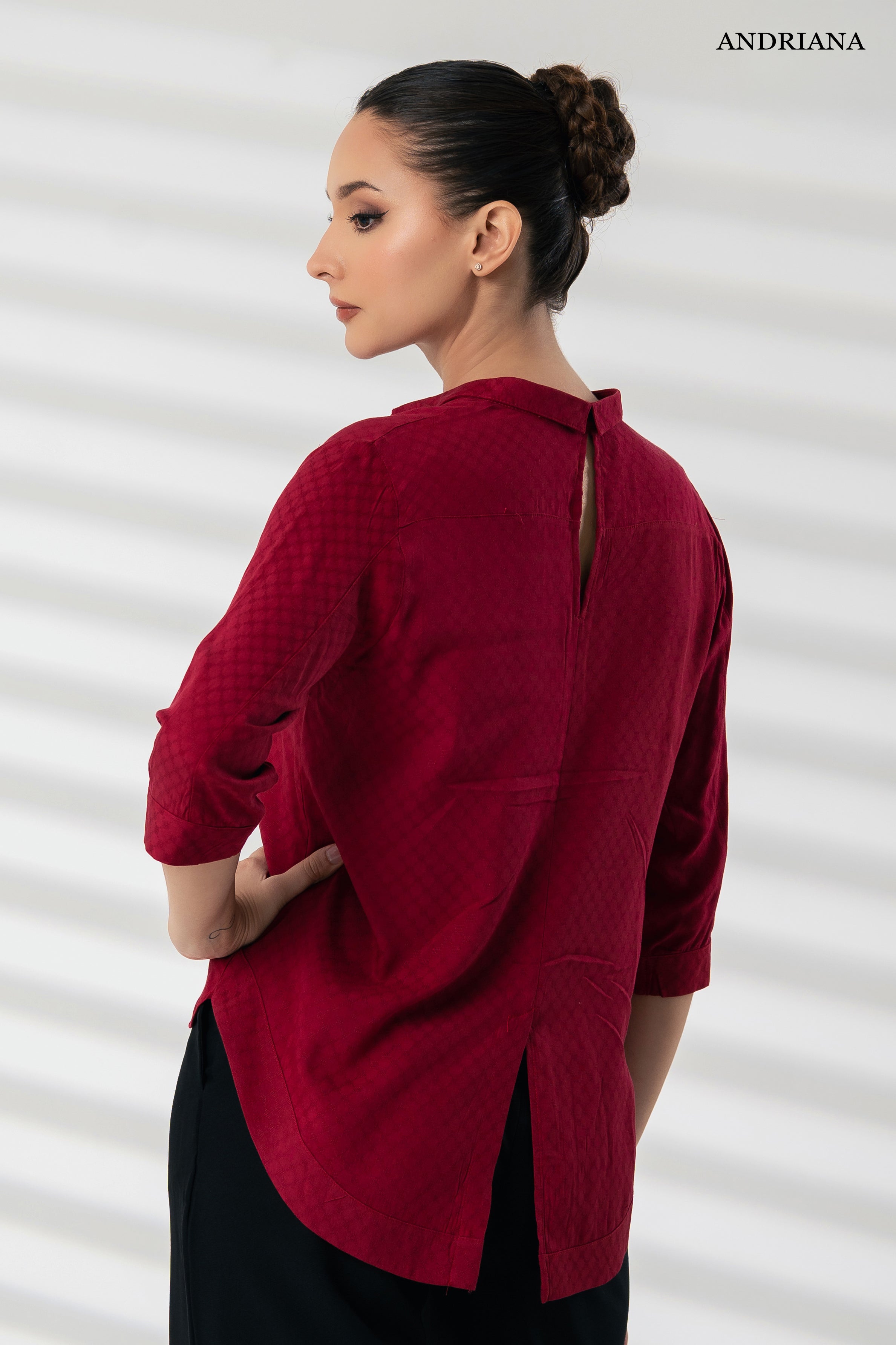 ANDRIANA Women's Formal Blouse
