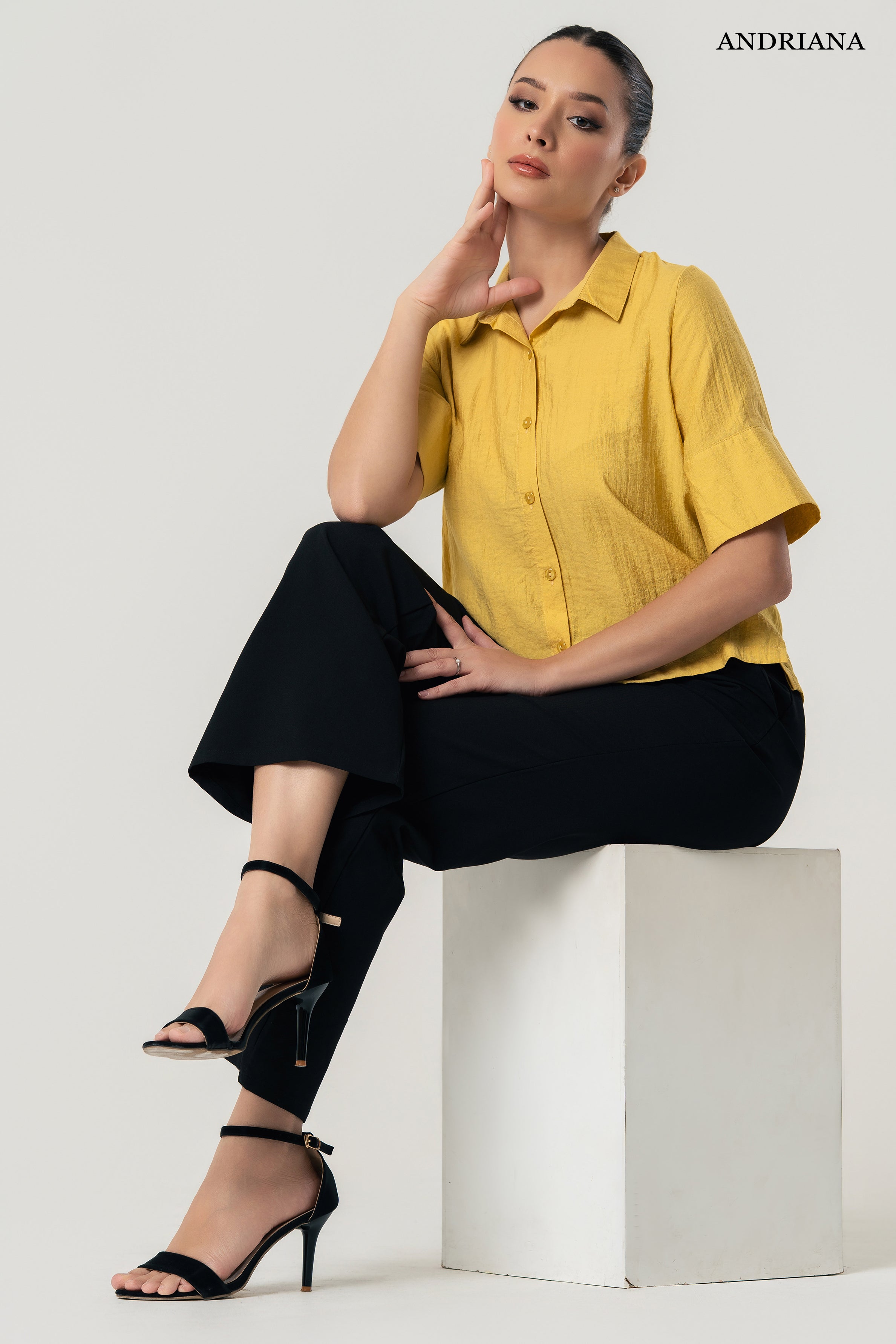 Andriana Ladies Office Top