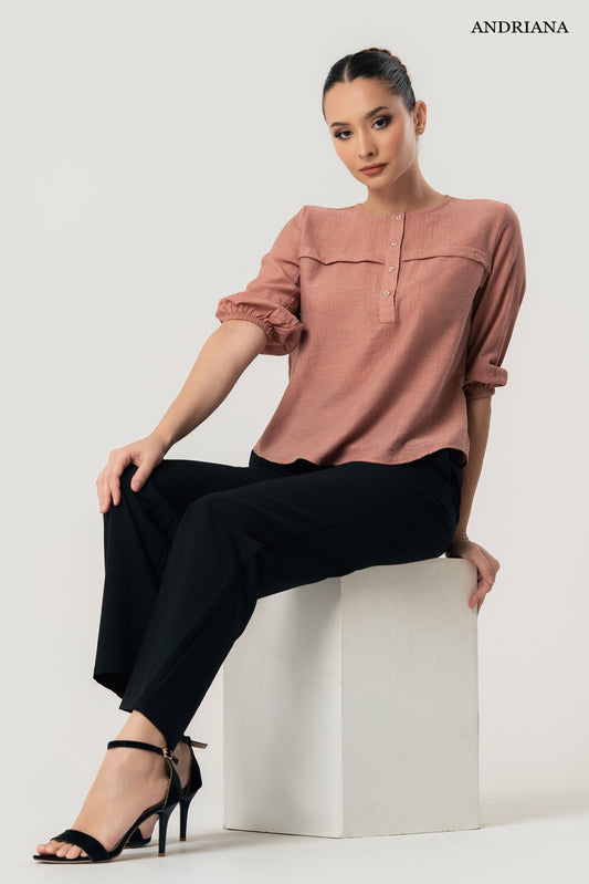 ANDRIANA Women's Formal Blouse
