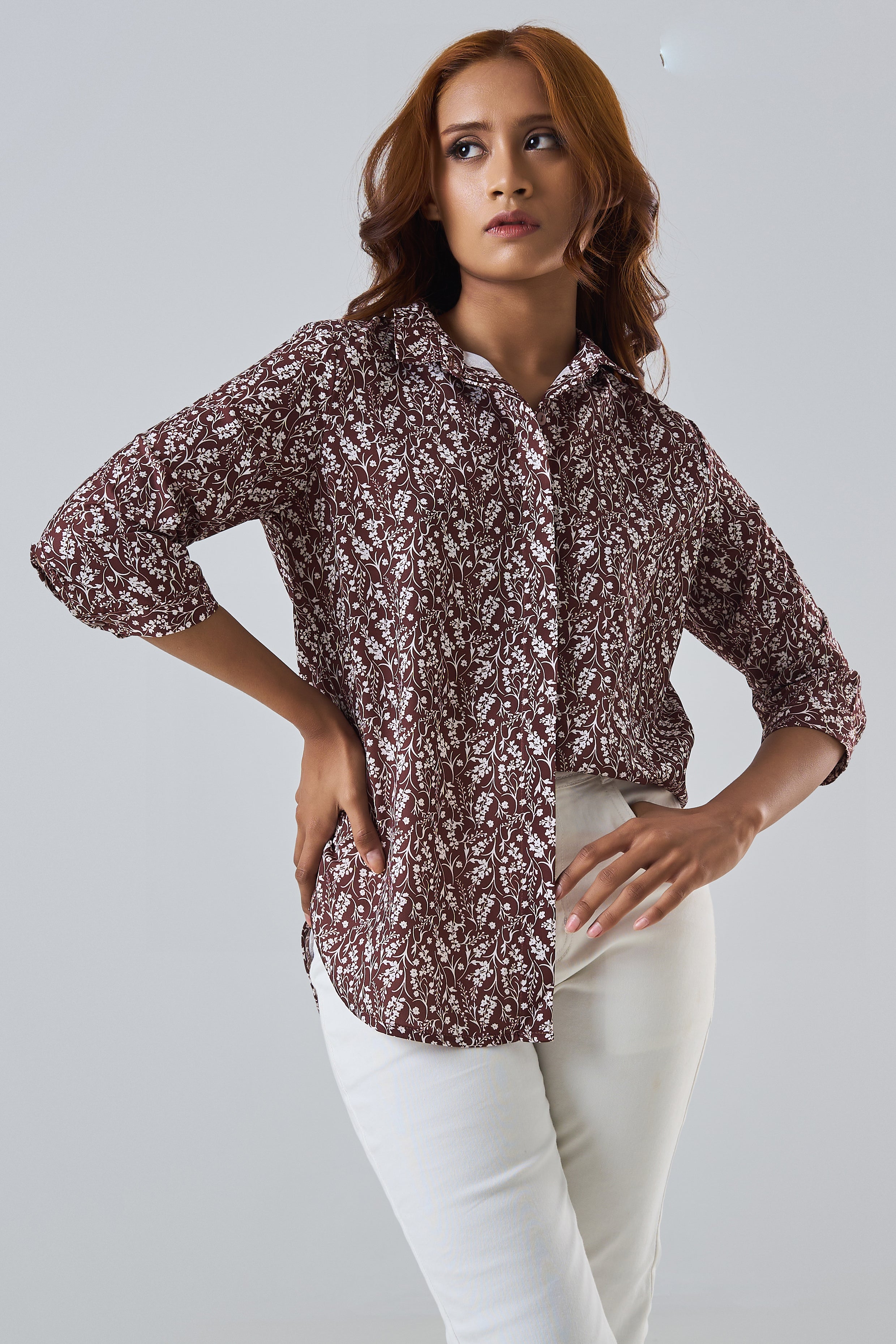 Andriana Women's Chic Office Blouse