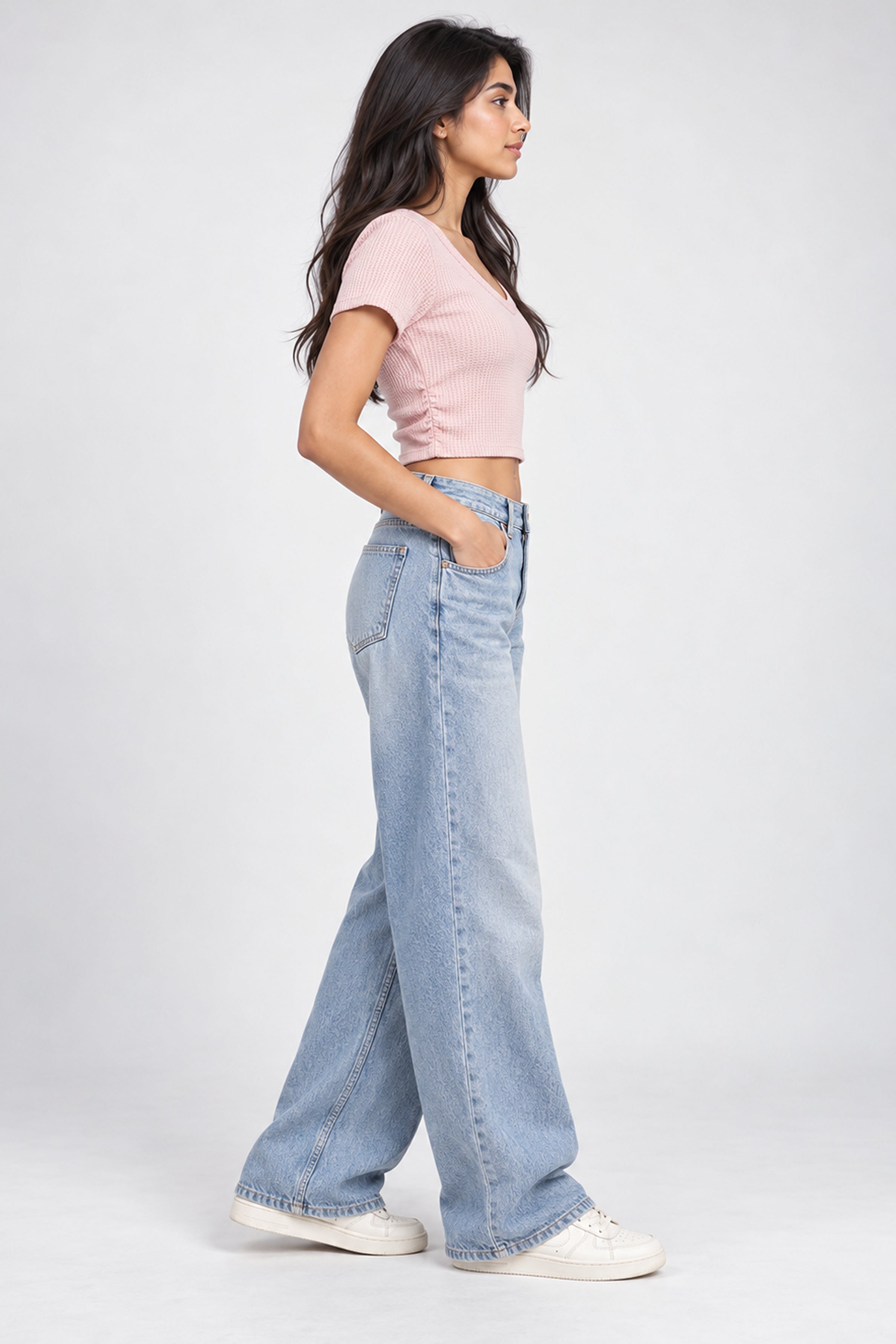 MODANO PETALS IN BLOOM Casual Top - Pink