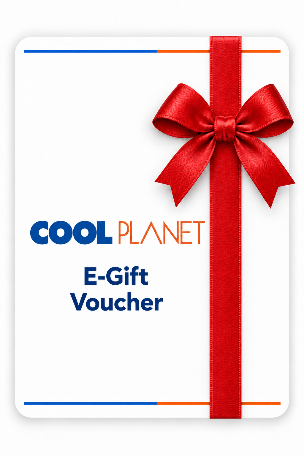 Cool Planet E-Gift Voucher