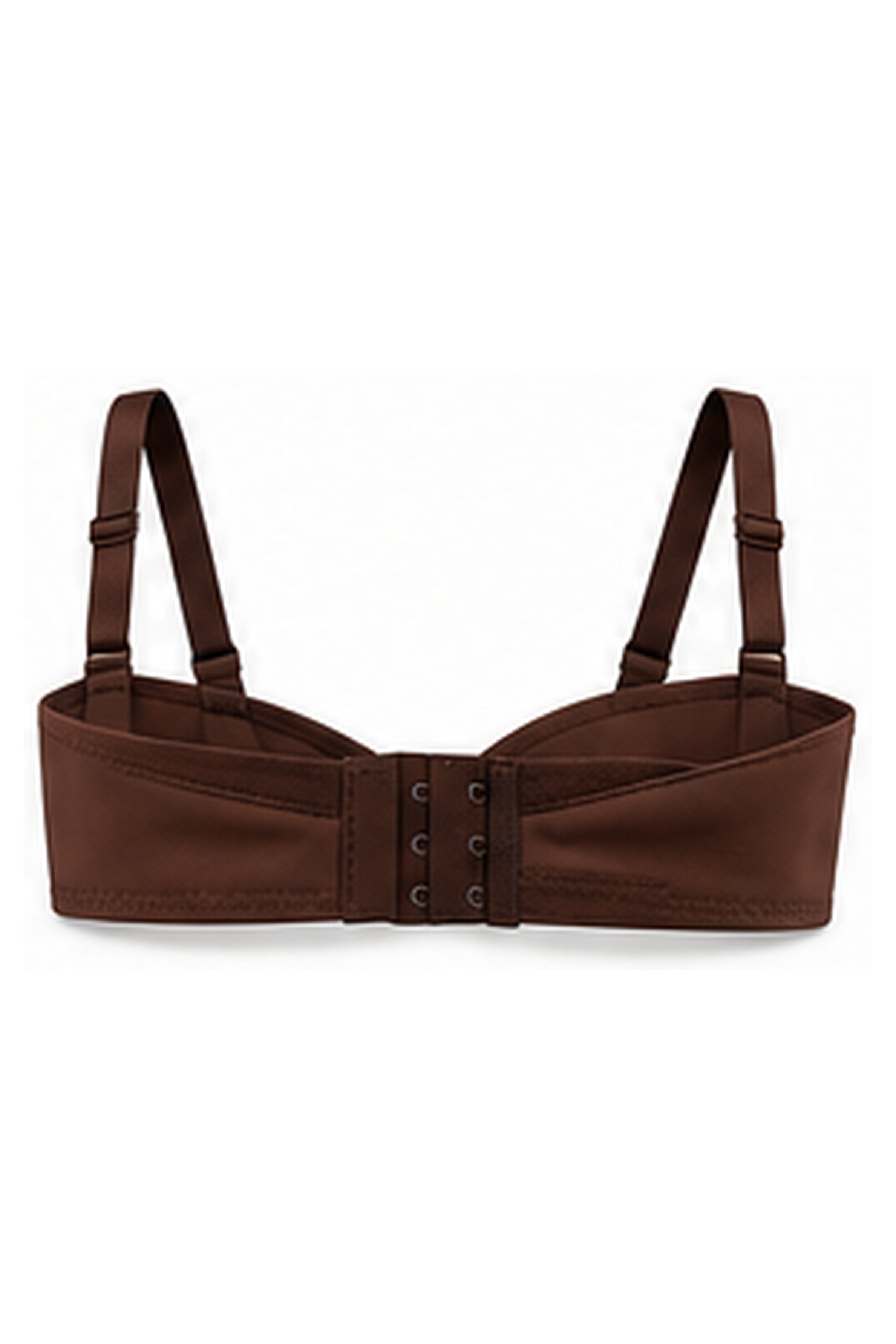 ENVOGUE Women's Wired Padded Bra - Brown