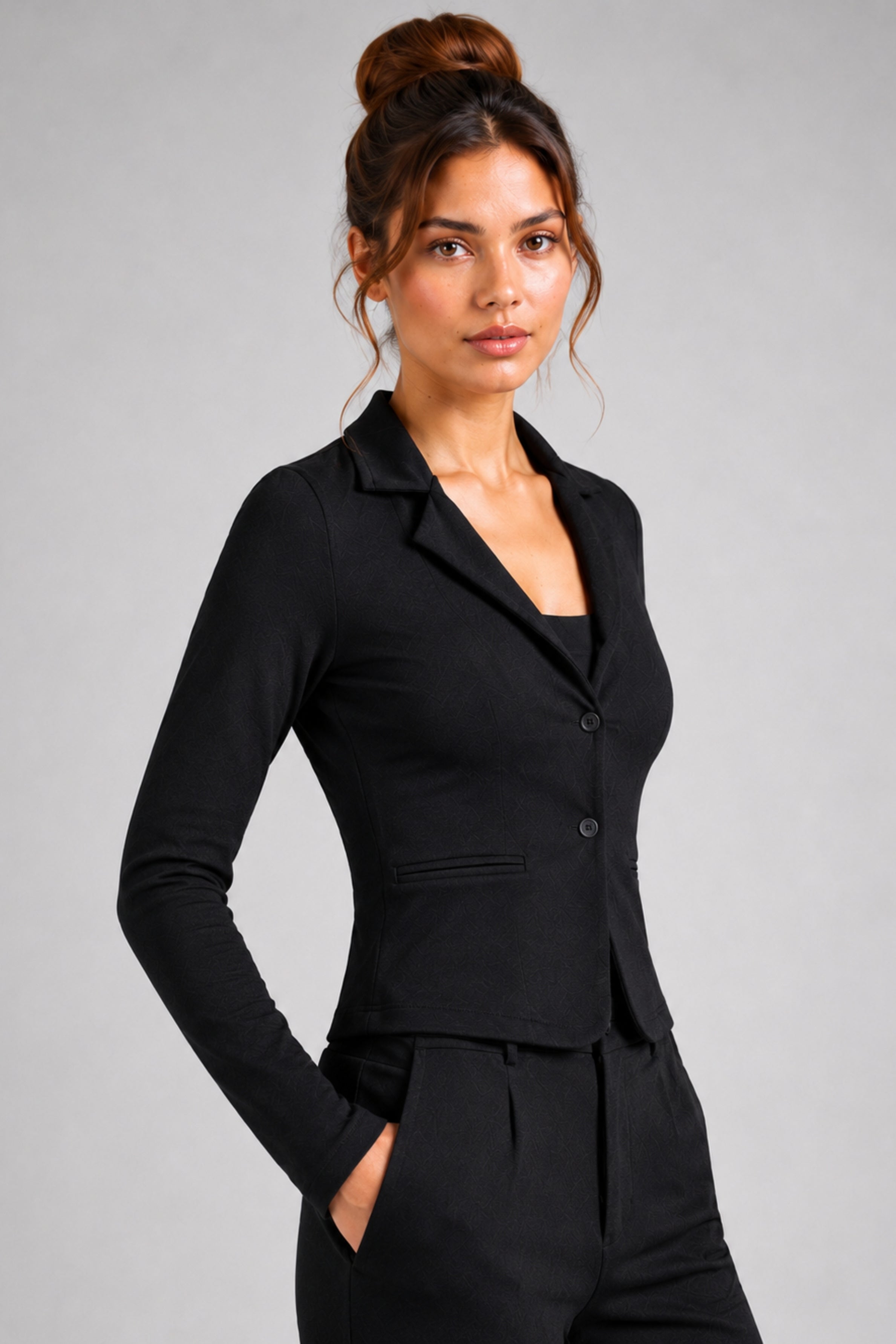 MODANO Casual Blazer - Black