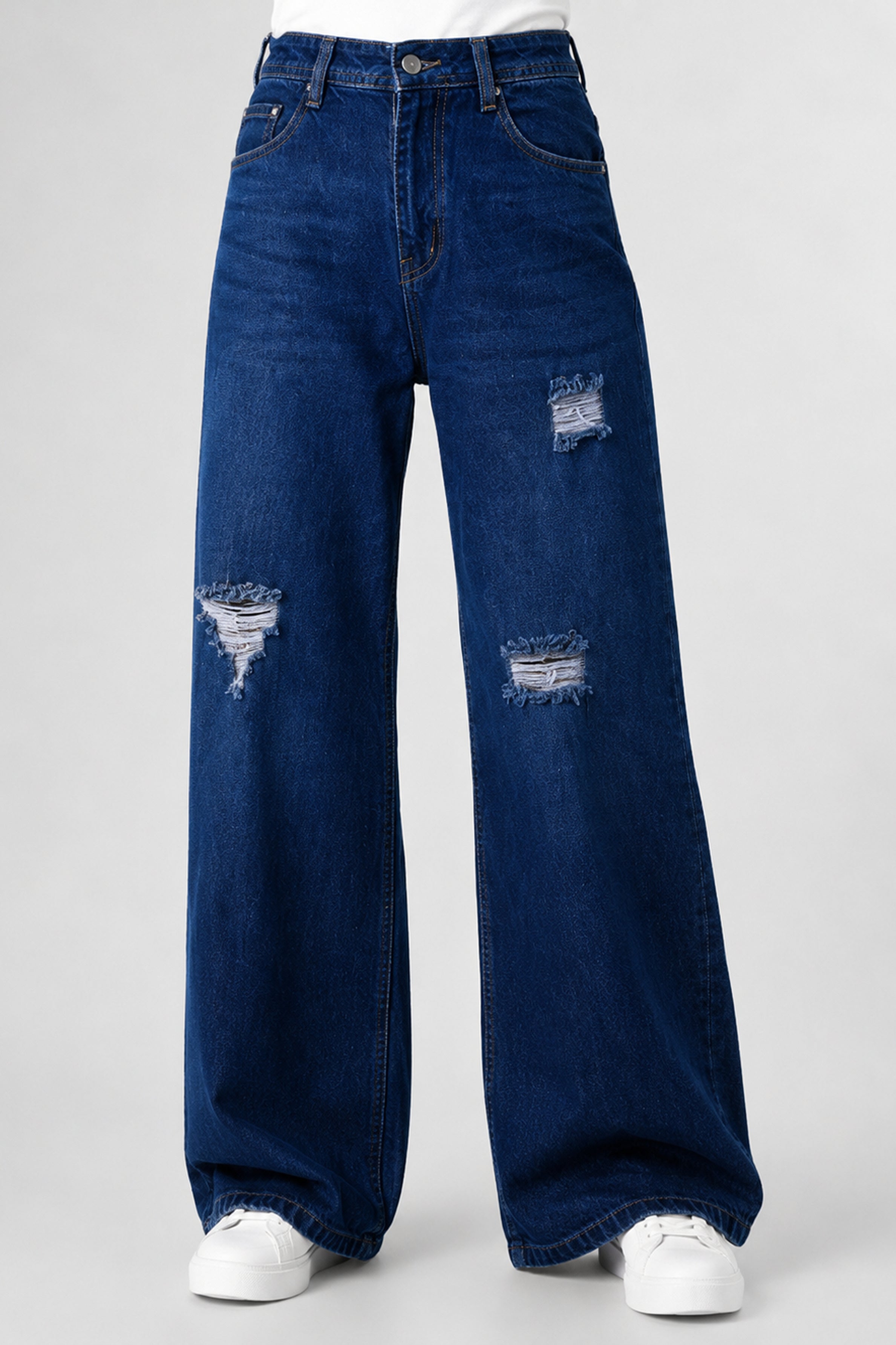 MODANO Women's Jeans - Stone Blue