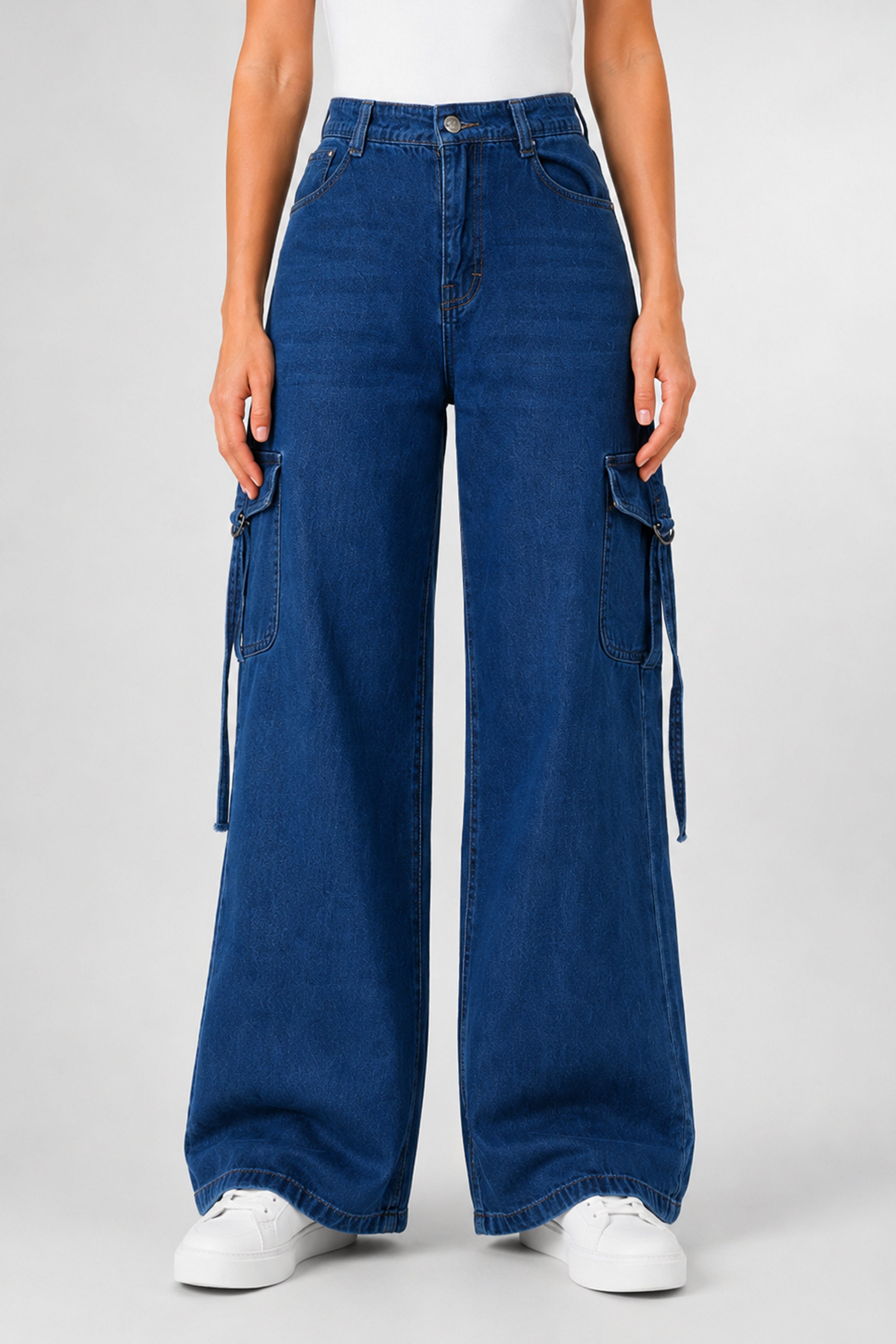 MODANO Women's Jeans - Light Blue