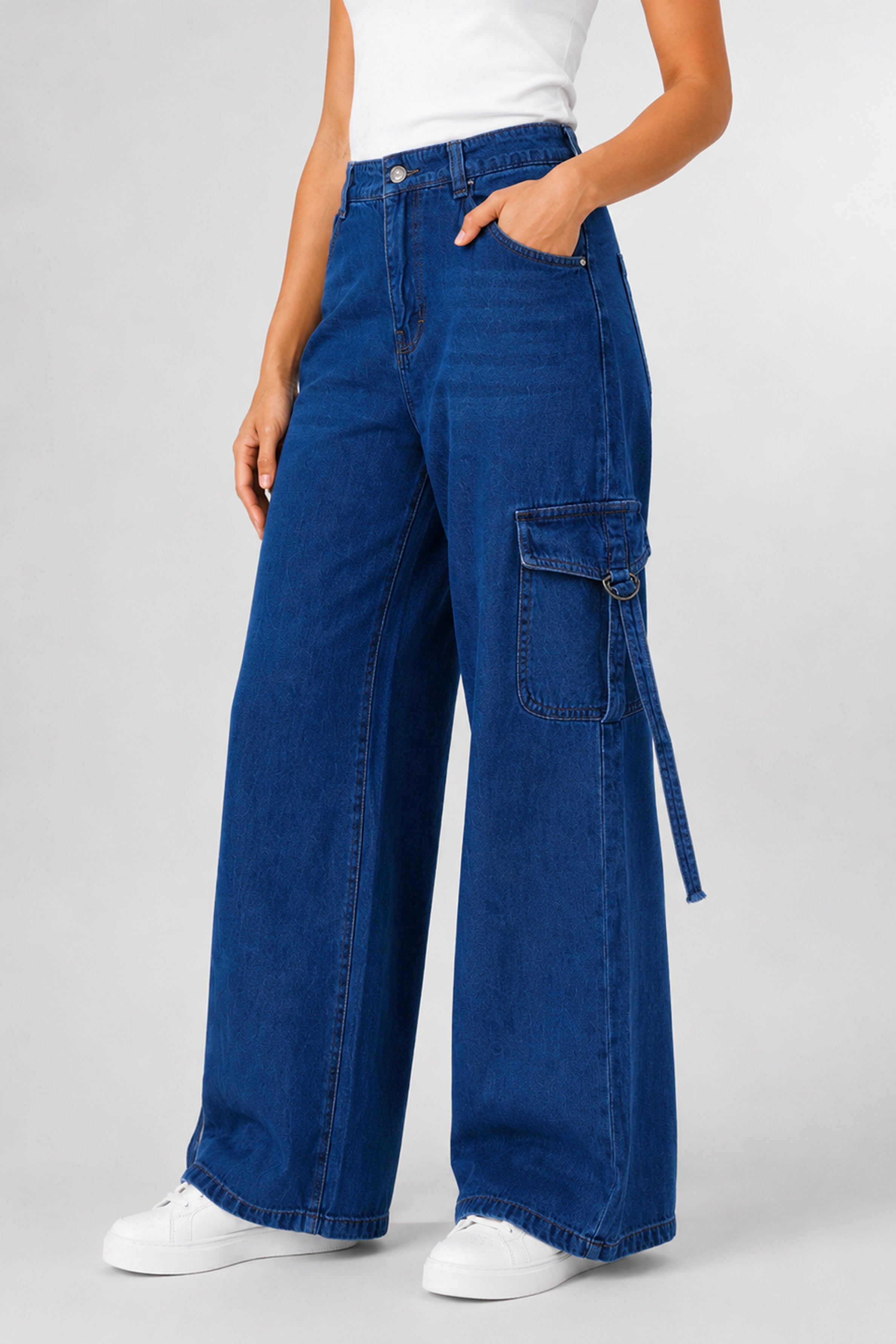 MODANO Women's Jeans - Light Blue