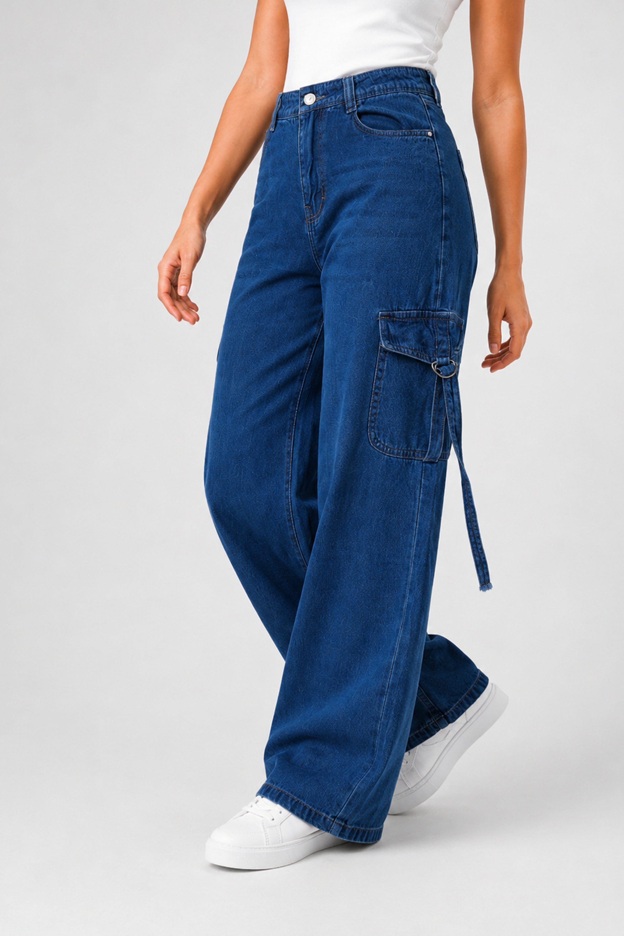 MODANO Women's Jeans - Light Blue