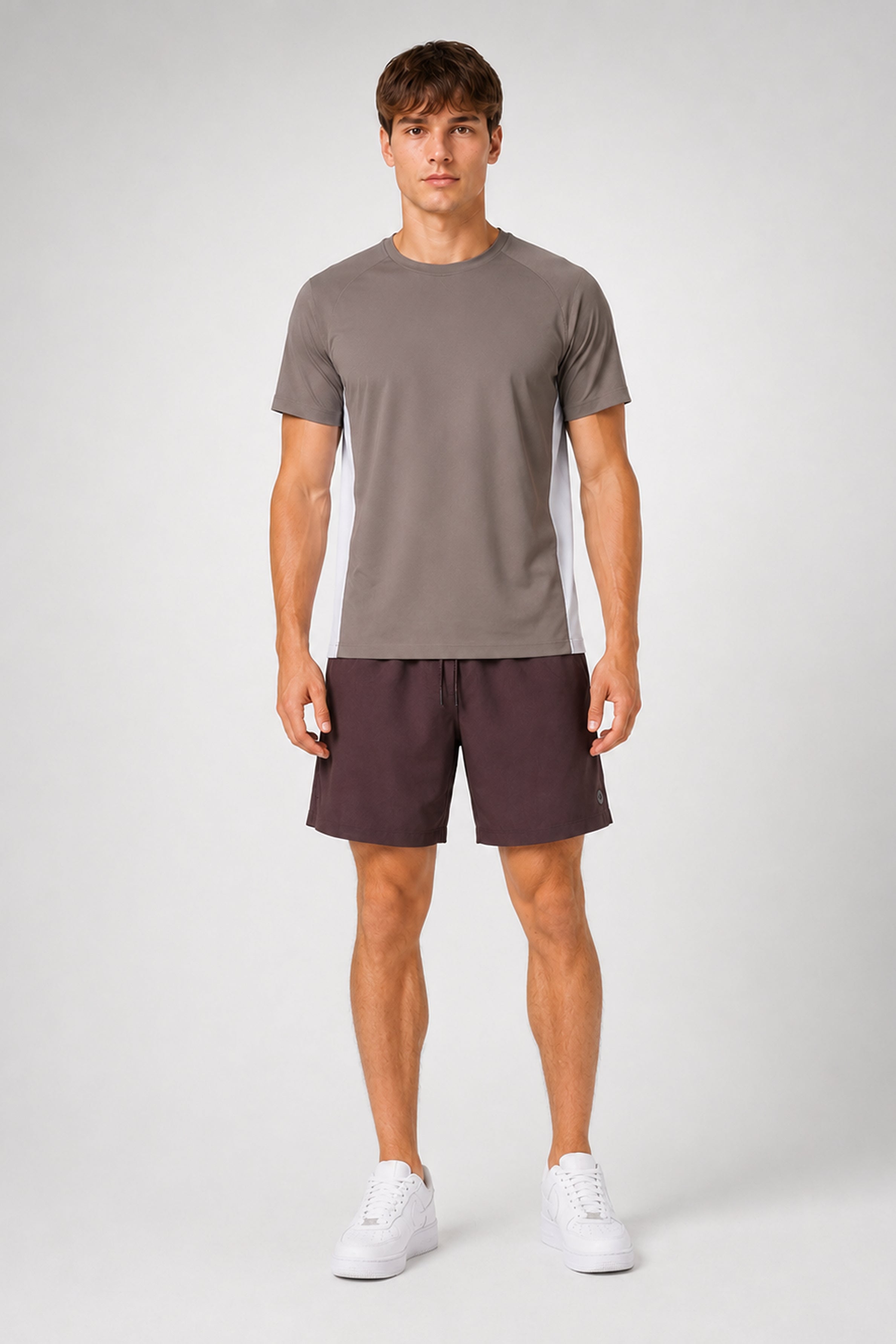STRIDE Men’s Performance Sports Tee - Iron Stone