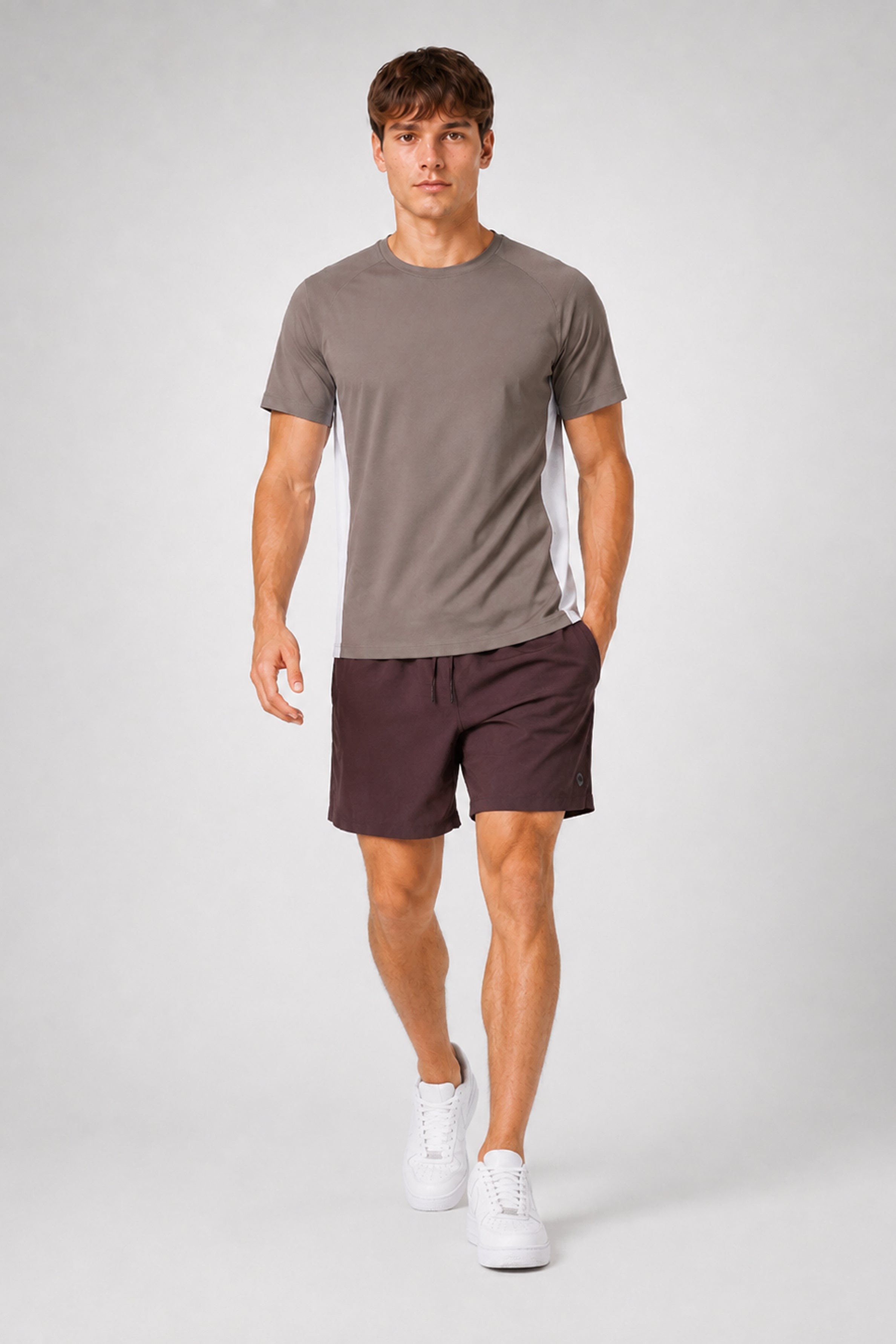 STRIDE Men’s Performance Sports Tee - Iron Stone