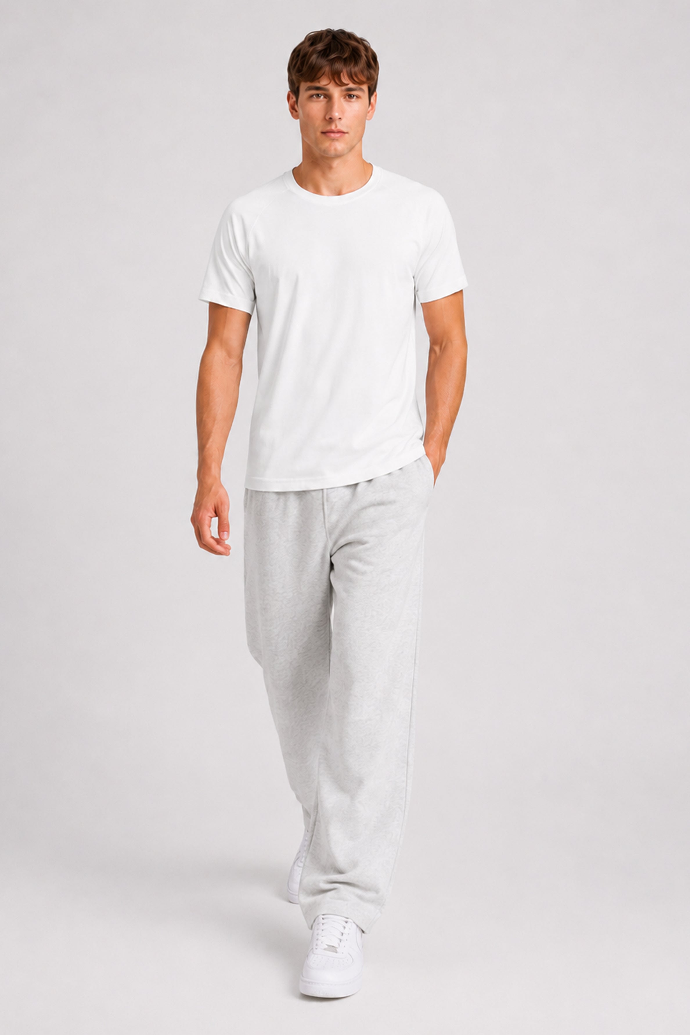 STRIDE Men’s Performance Sports Tee - White